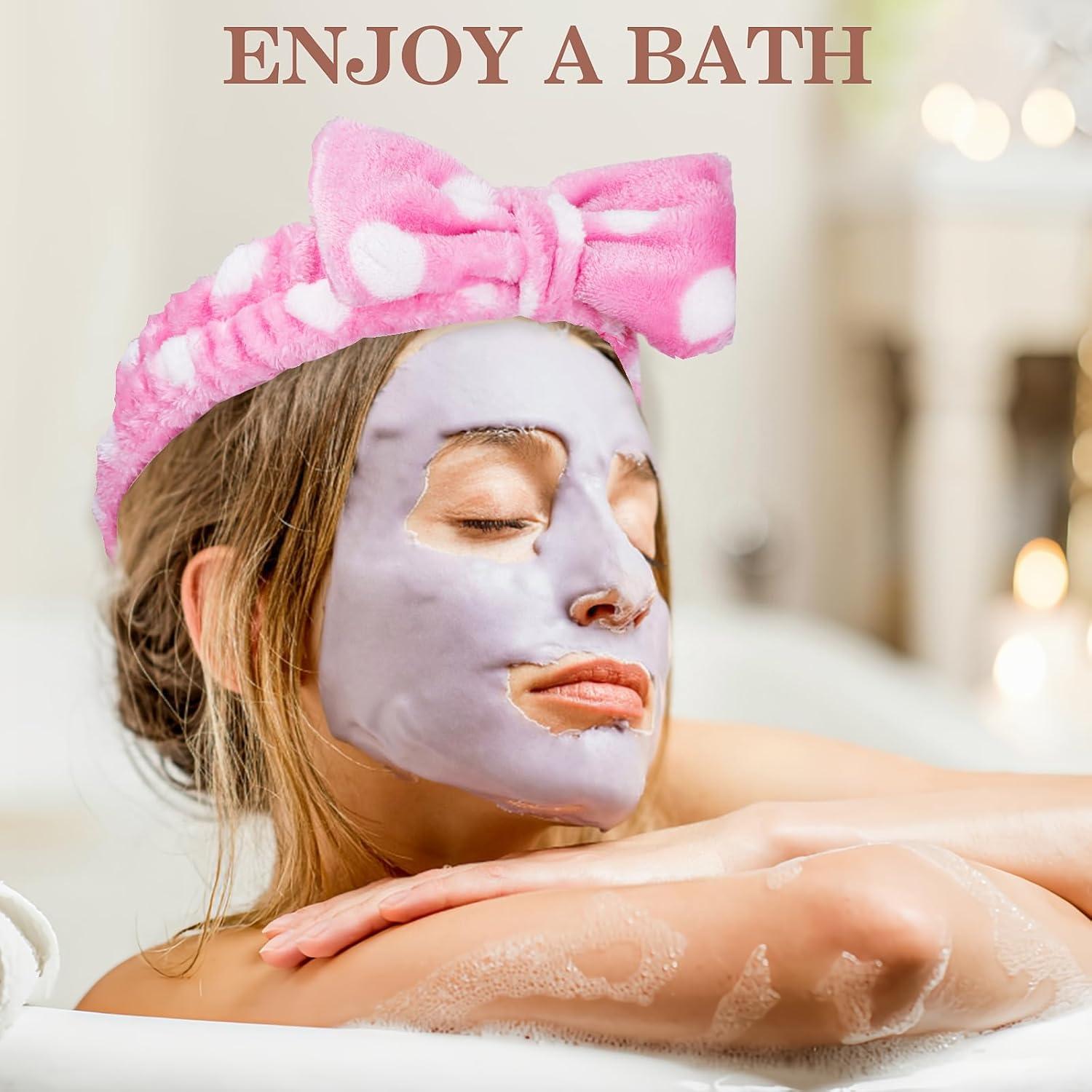 Diadema de Cuidado de la Piel MEQHUO - 9 Piezas Microfibra