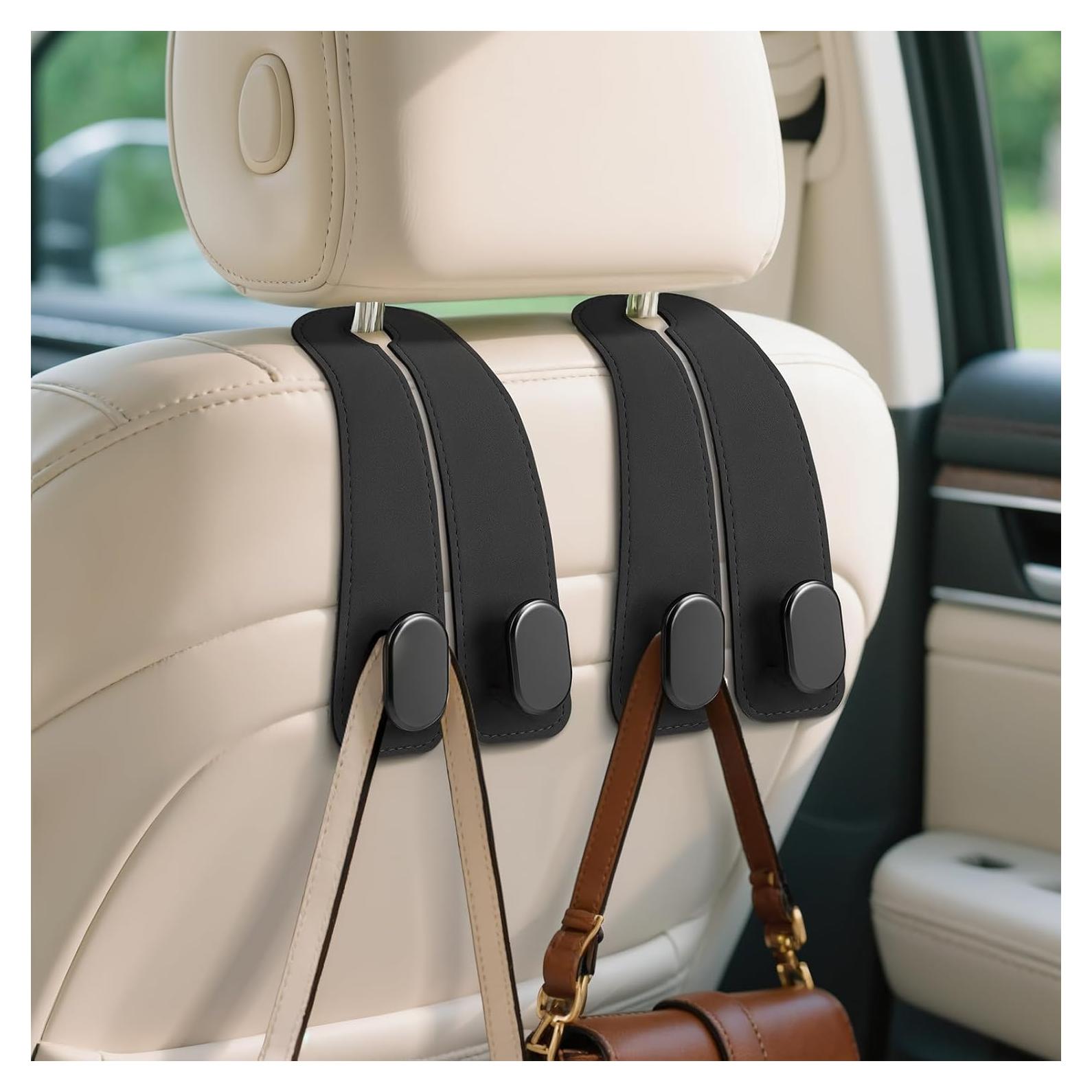 Ganchos para Reposacabezas de Automóvil Fitnice - Paquete de 2