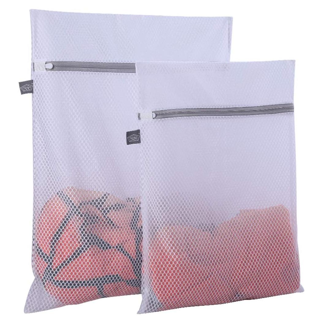 Bolsas de Lavandería Kimmama 2 Piezas Malla Poliester 1L y 1M
