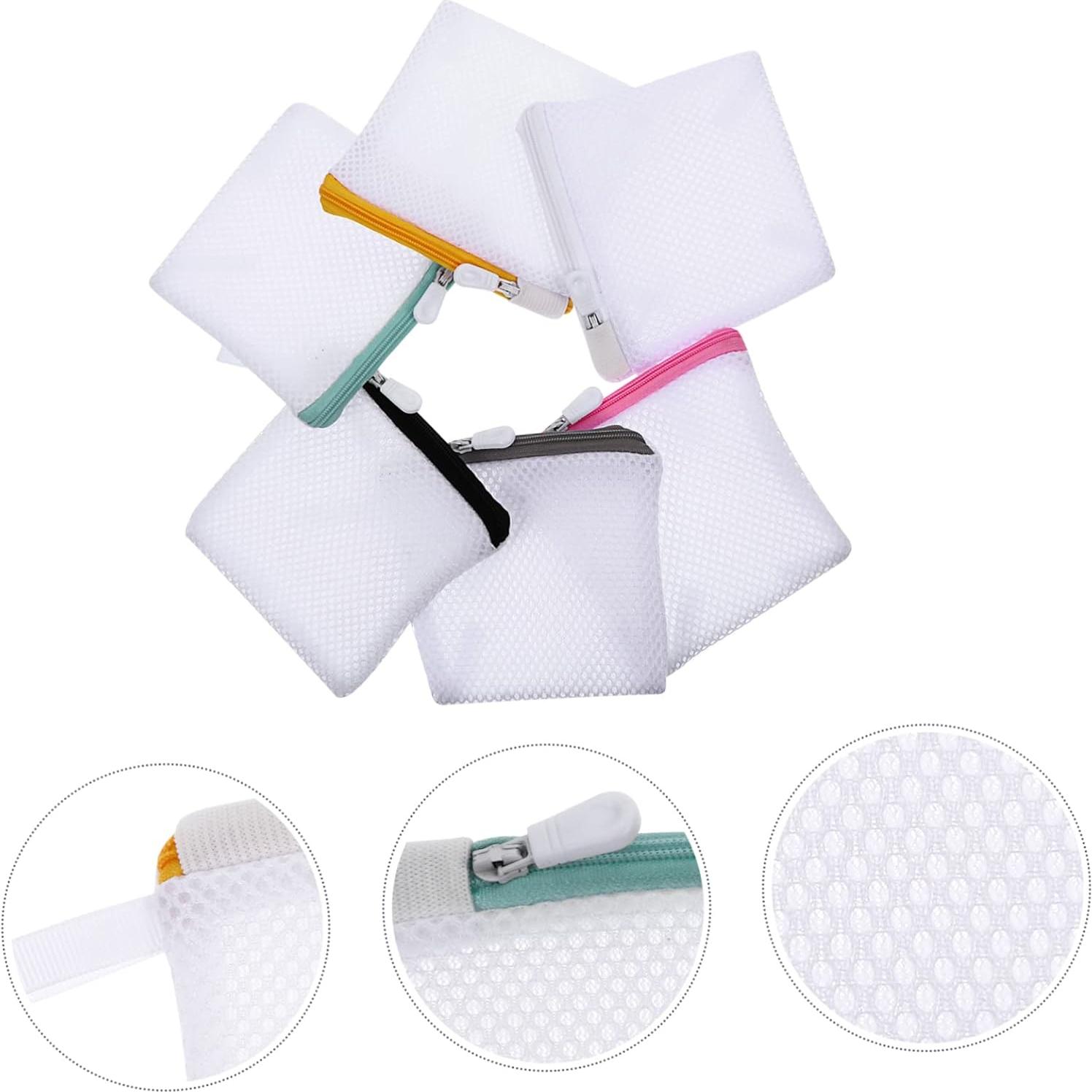 Bolsa de Lavandería de Malla JOINPAYA 6 Piezas 12x12cm