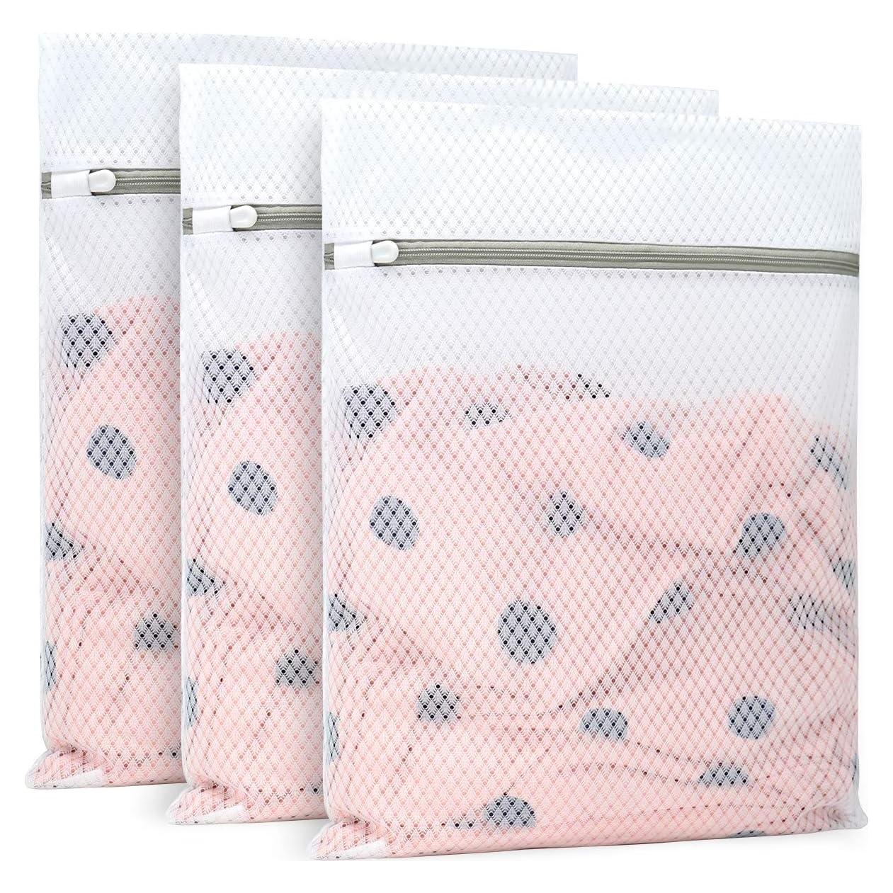 Bolsa de Lavandería Muchfun Malla Diamante 30x40cm 3 Pcs