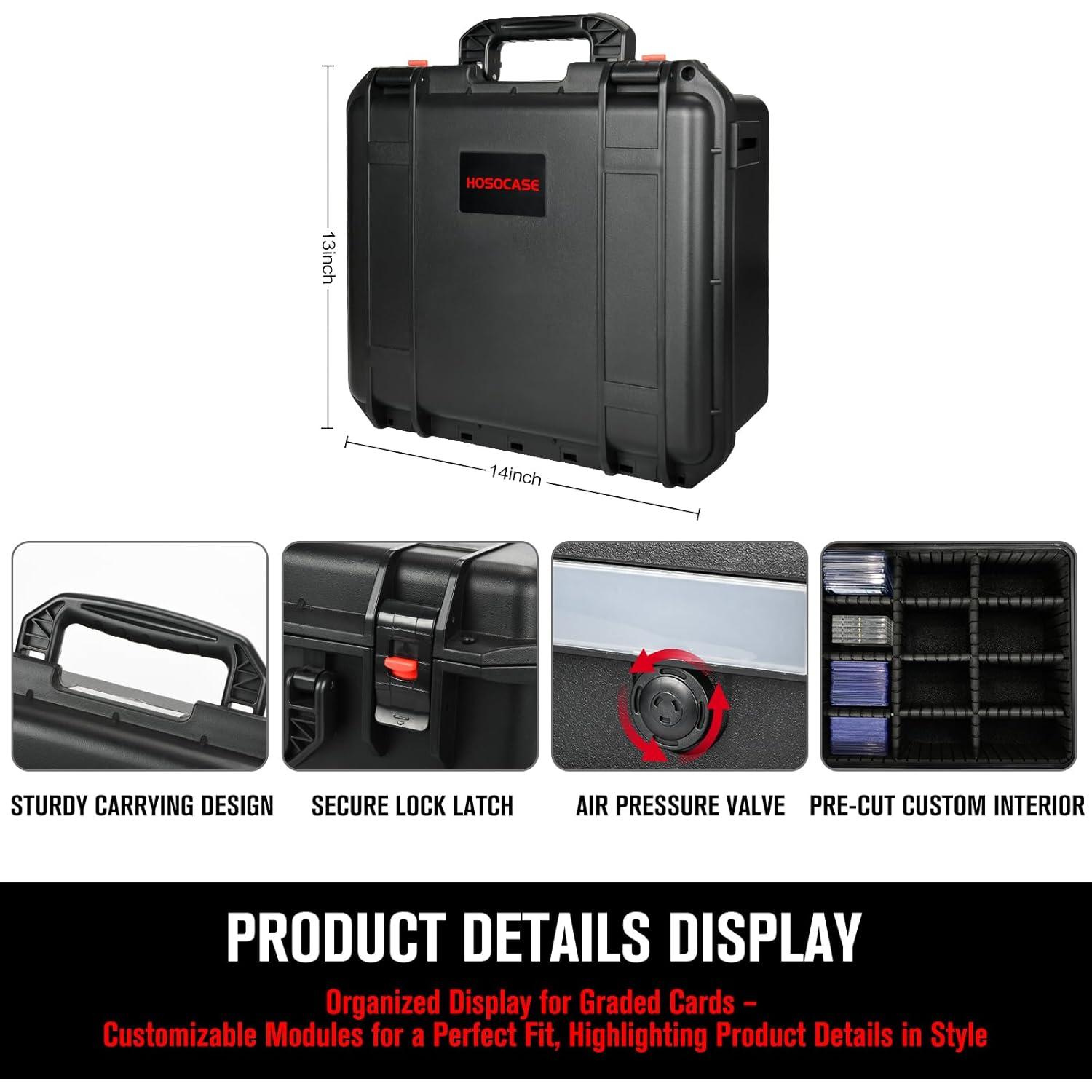 Caja de Almacenamiento para Tarjetas HOSOCASE 600+ Divisores