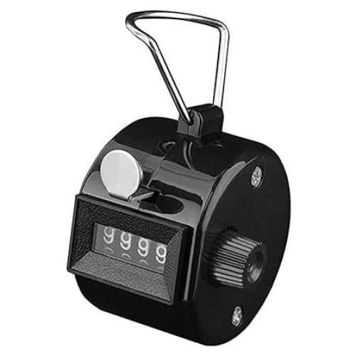 Contador de Mano Ciervo Blanco 4 Dígitos Mecánico Práctico