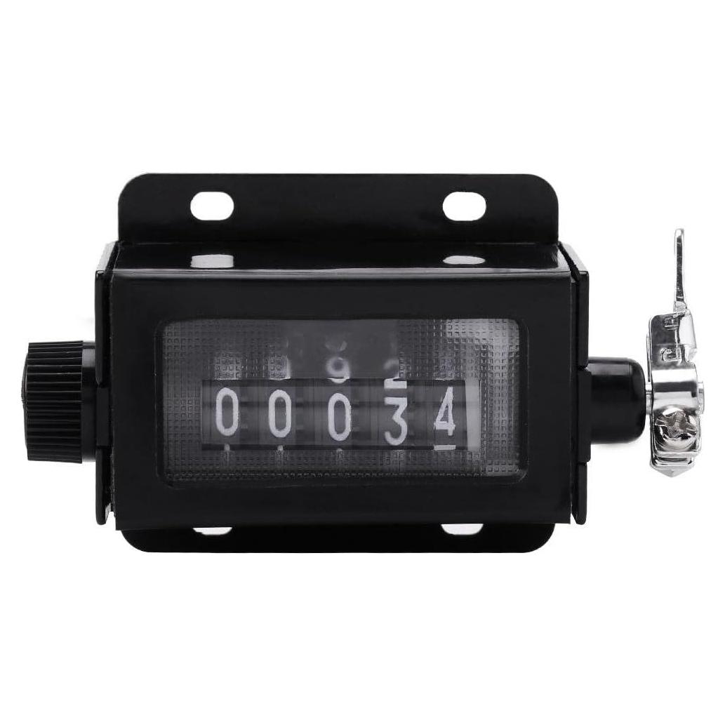 Contador Digital Mecánico 5 Dígitos Walfront D67-F Negro