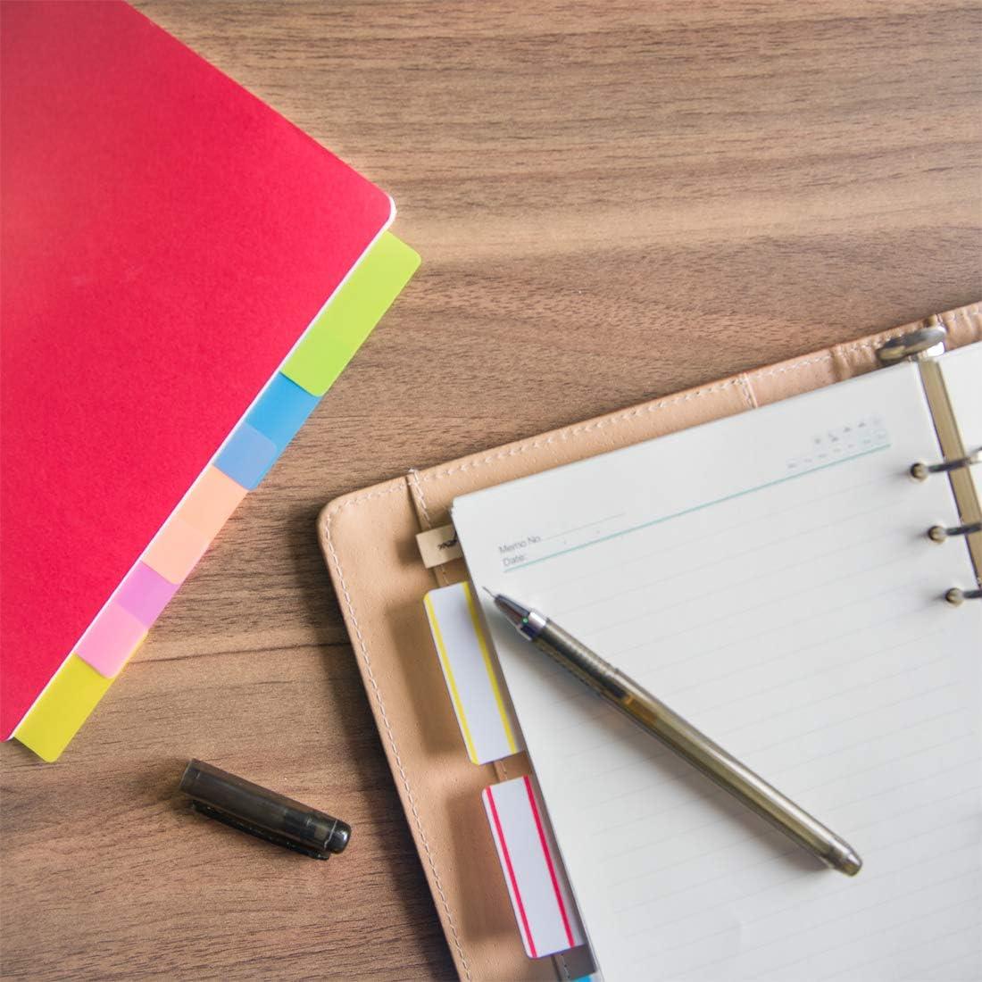 Pestañas Adhesivas KICNIC 480 Pcs 2.54 cm Multicolor