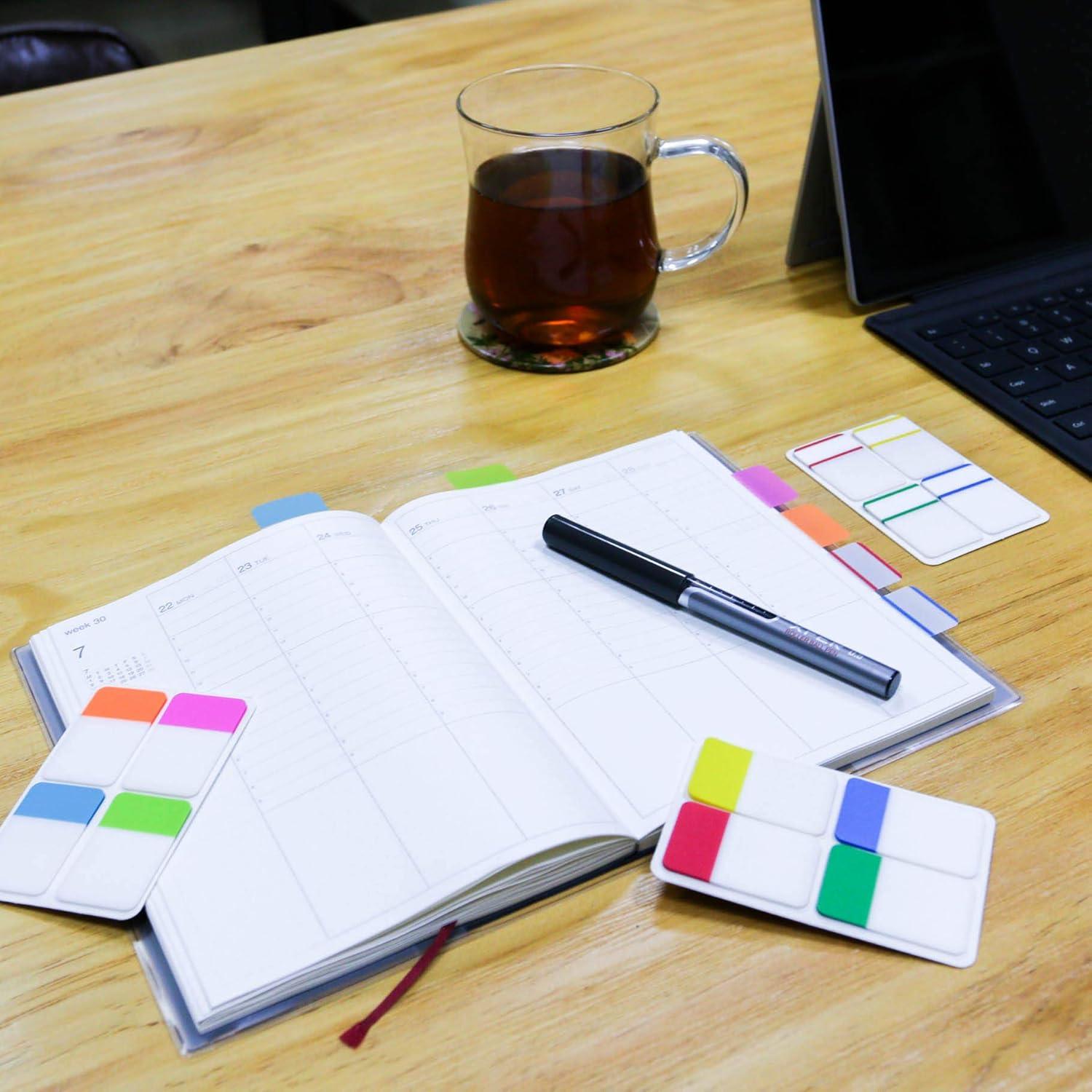 Pestañas Adhesivas KICNIC 480 Pcs 2.54 cm Multicolor