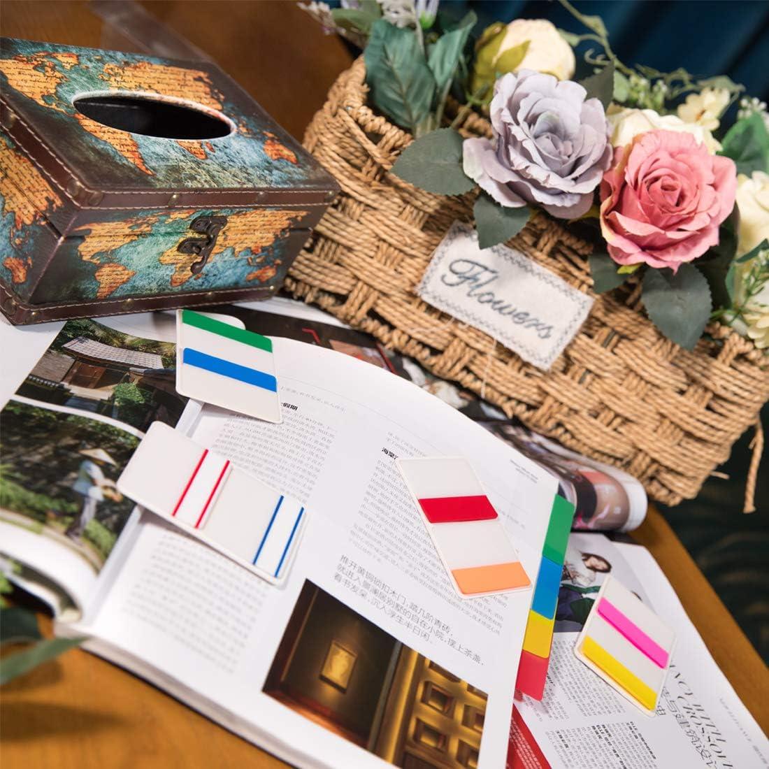 Pestañas Adhesivas KICNIC 480 Pcs 2.54 cm Multicolor