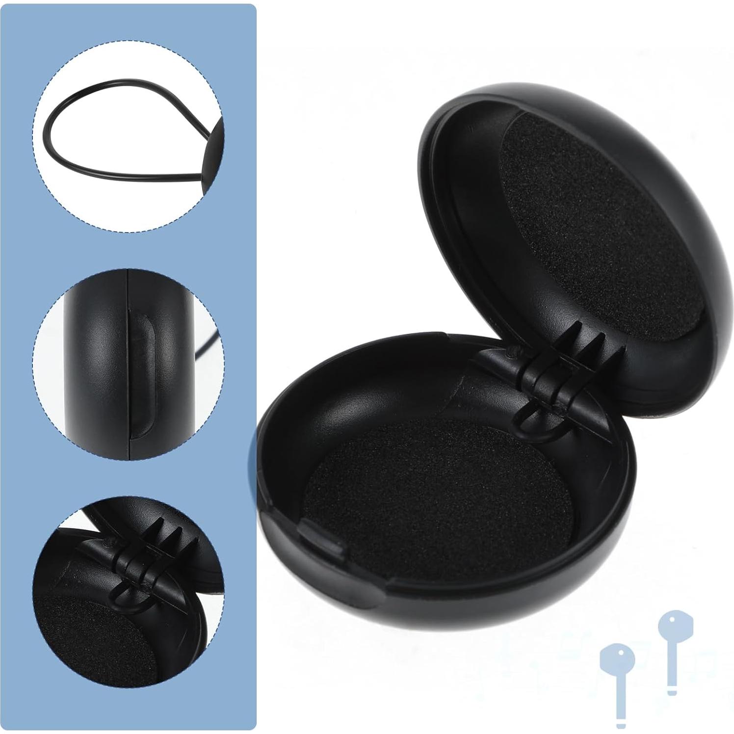 Estuches para Tapones de Oído JJUNW - 2 Piezas Portátiles