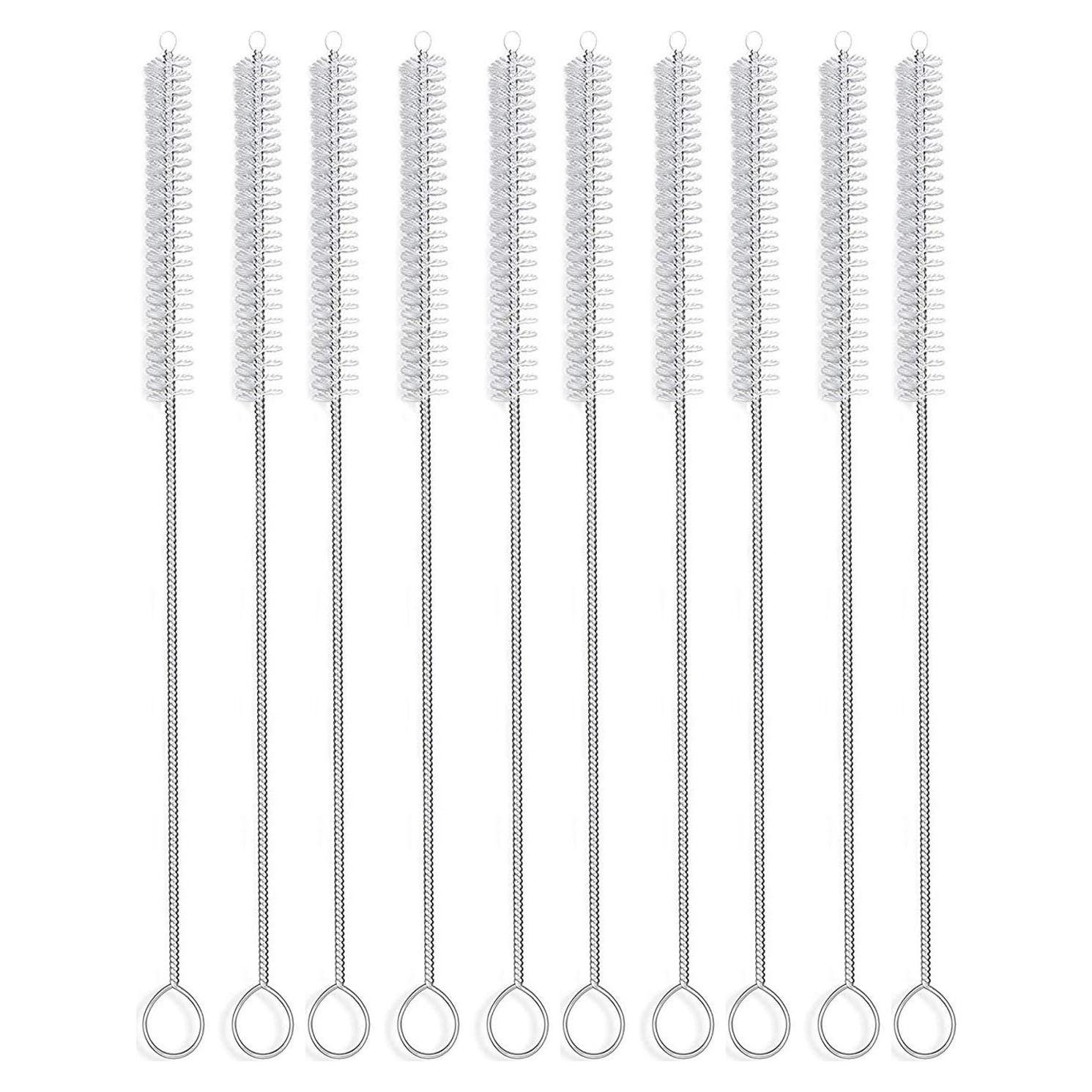 Cepillos Limpiadores de Popotes DESIN Set de 10 Nylon 20.8 cm