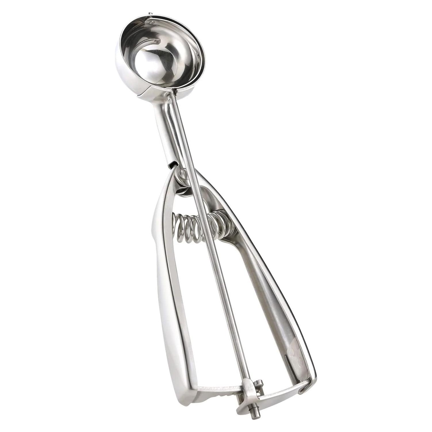 Cucharón Profesional Acero Inoxidable 18/8 #40 para Galletas