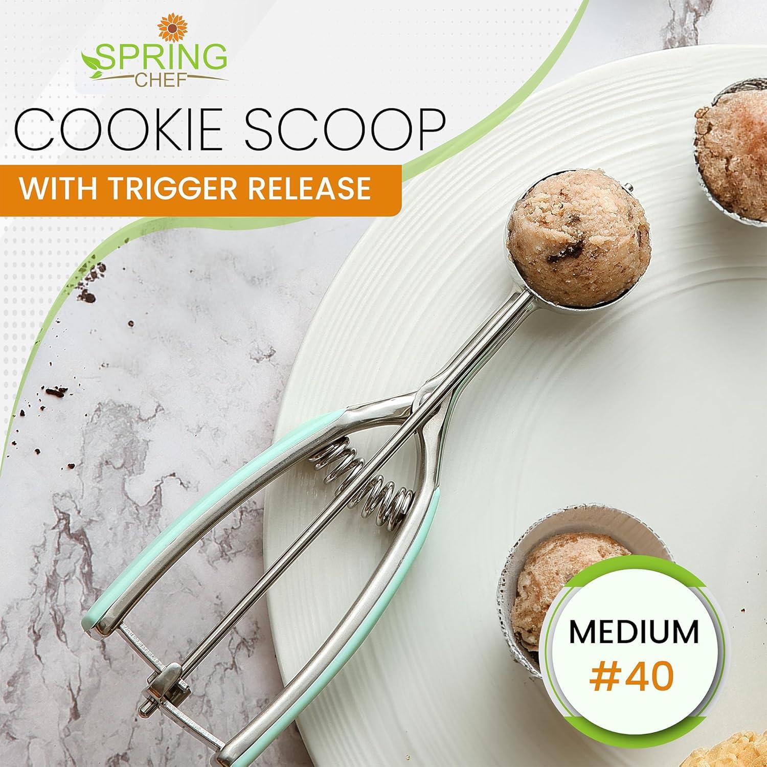 Cuchara para Galletas Spring Chef #40 Mediana 1.7 Cucharadas
