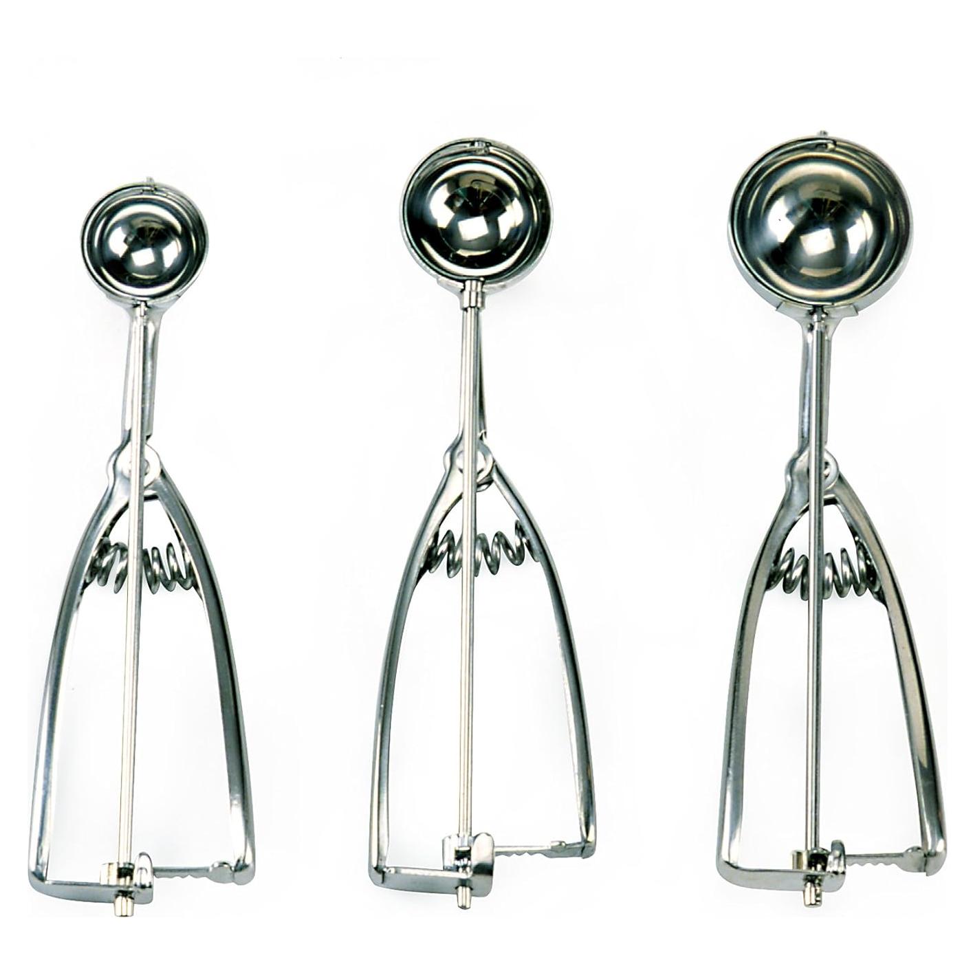 Set de 3 Cucharas de Acero Inoxidable Norpro - 1, 1.5 y 3 Cucharadas