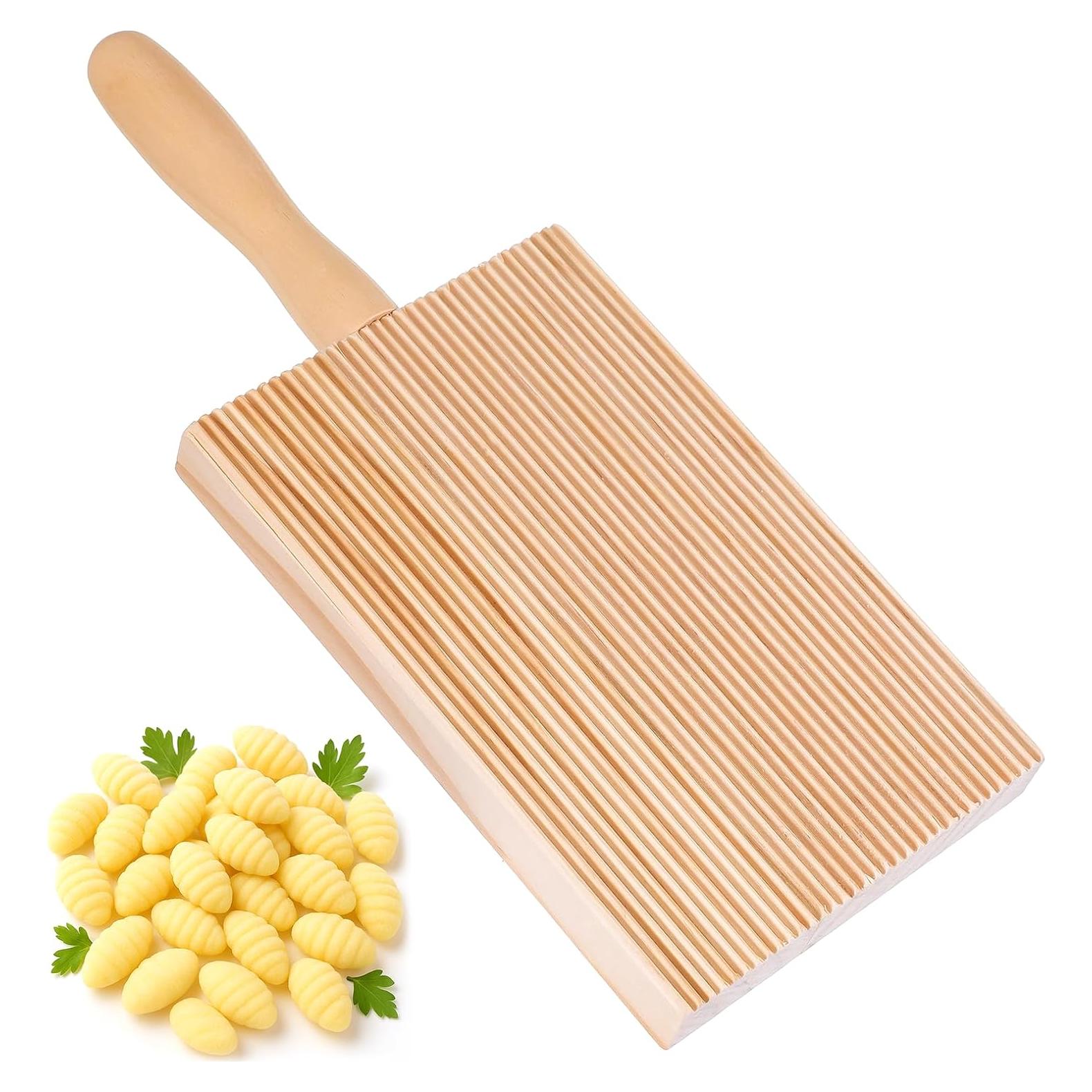 Tabla de Gnocchi de Madera Trinkrittey 24x15 cm para Pasta