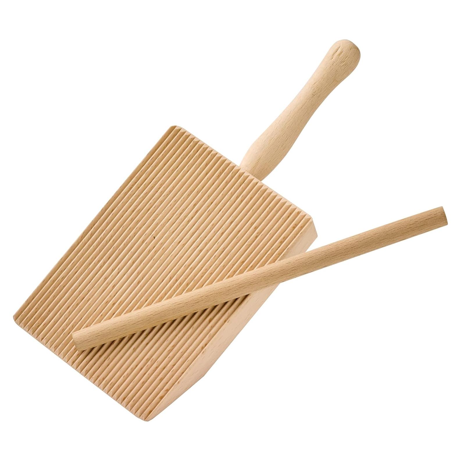 Tablero de Madera Ranurado Küchenprofi para Gnocchi 21x10 cm
