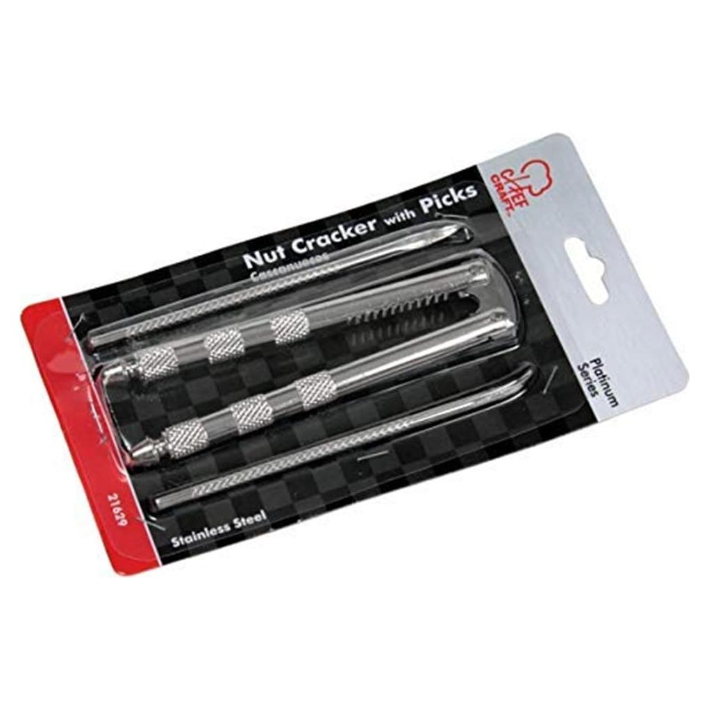 Cascanueces Clásico Chef Craft 17.15 cm Acero Inoxidable