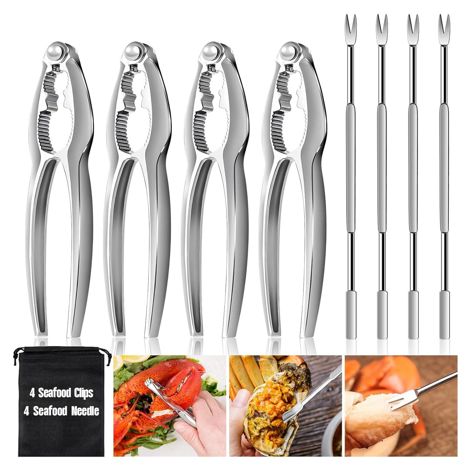 Juego de 8 Garras y Picos de Acero Inoxidable HLARTNET