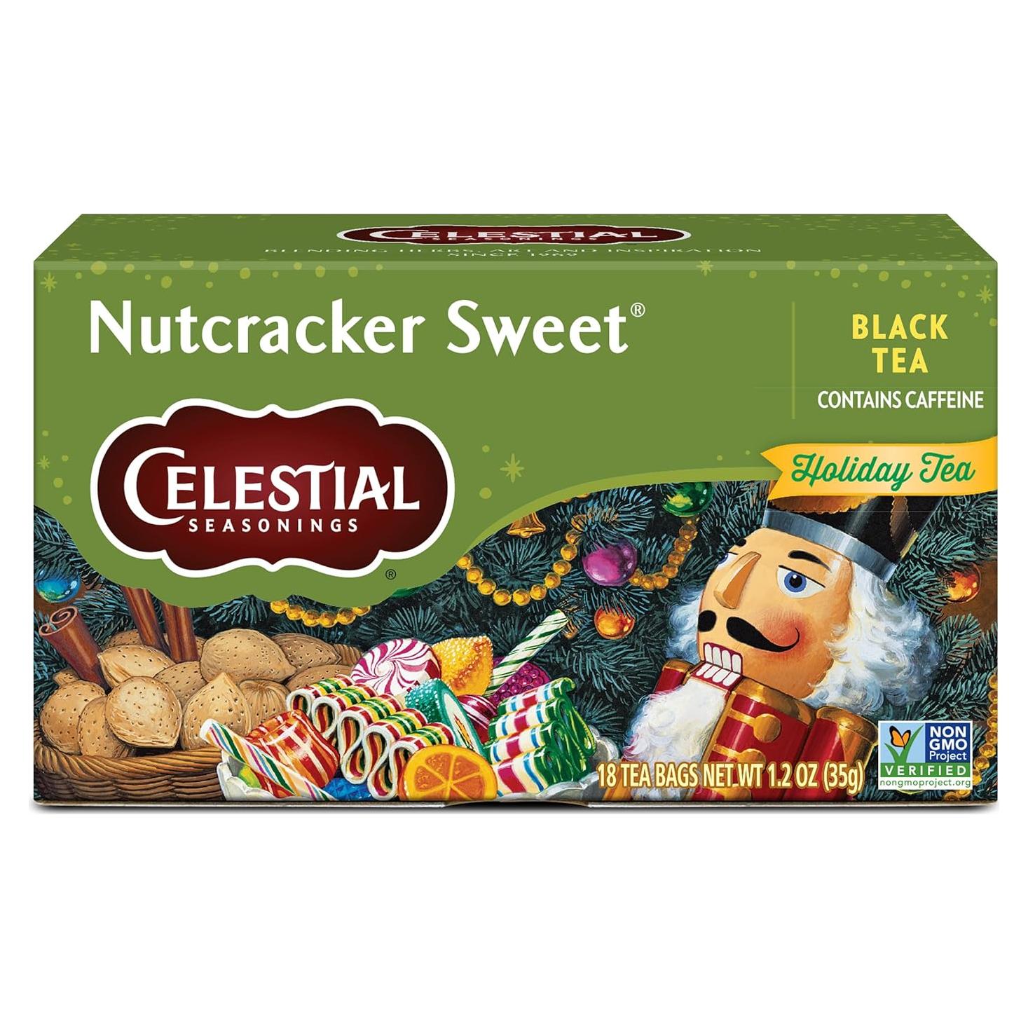 Té Negro Dulce de Cascanueces Celestial Seasonings 18 Cuentos