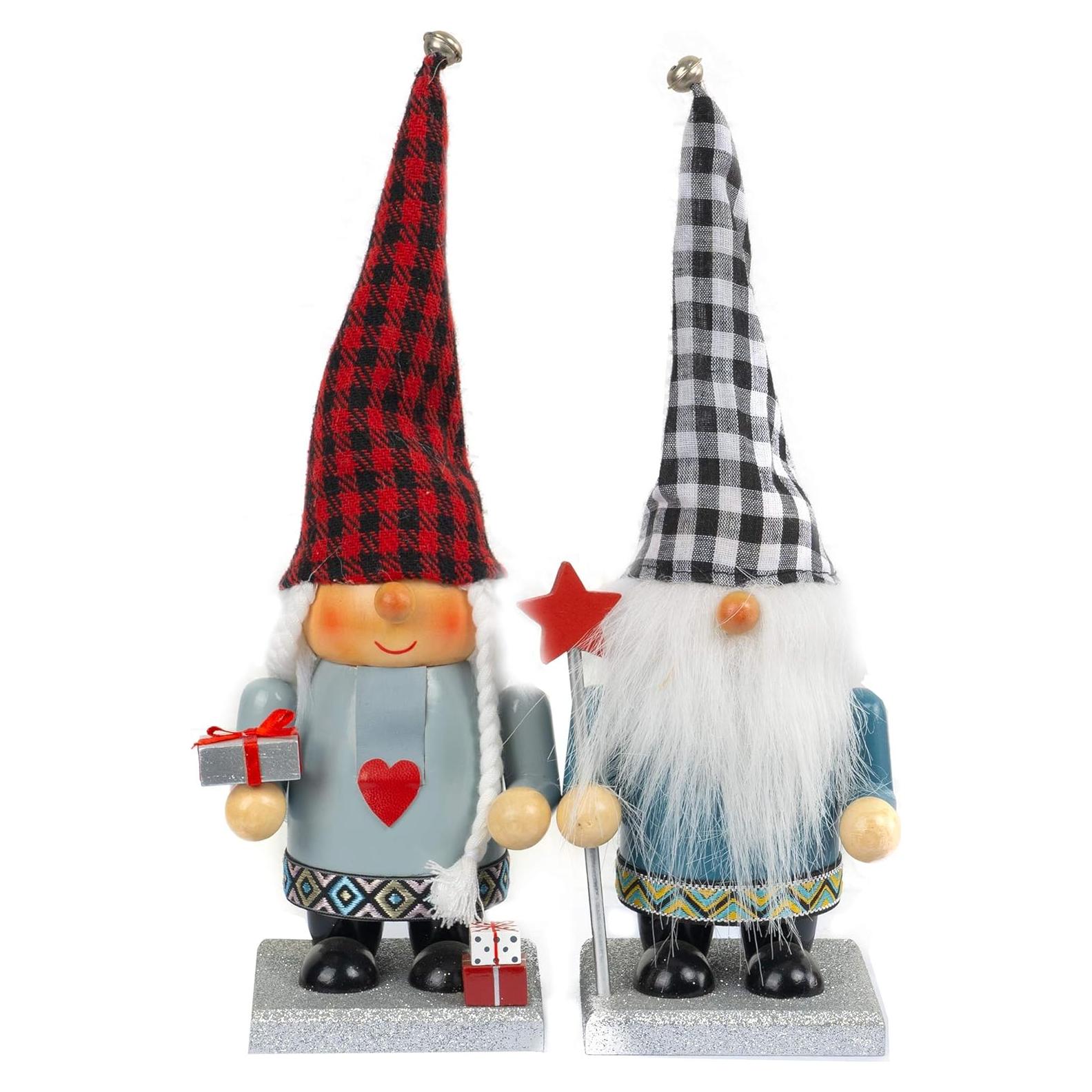 Adorno Navideño Cascanueces Funpeny 2 Gnomos 27.94 cm