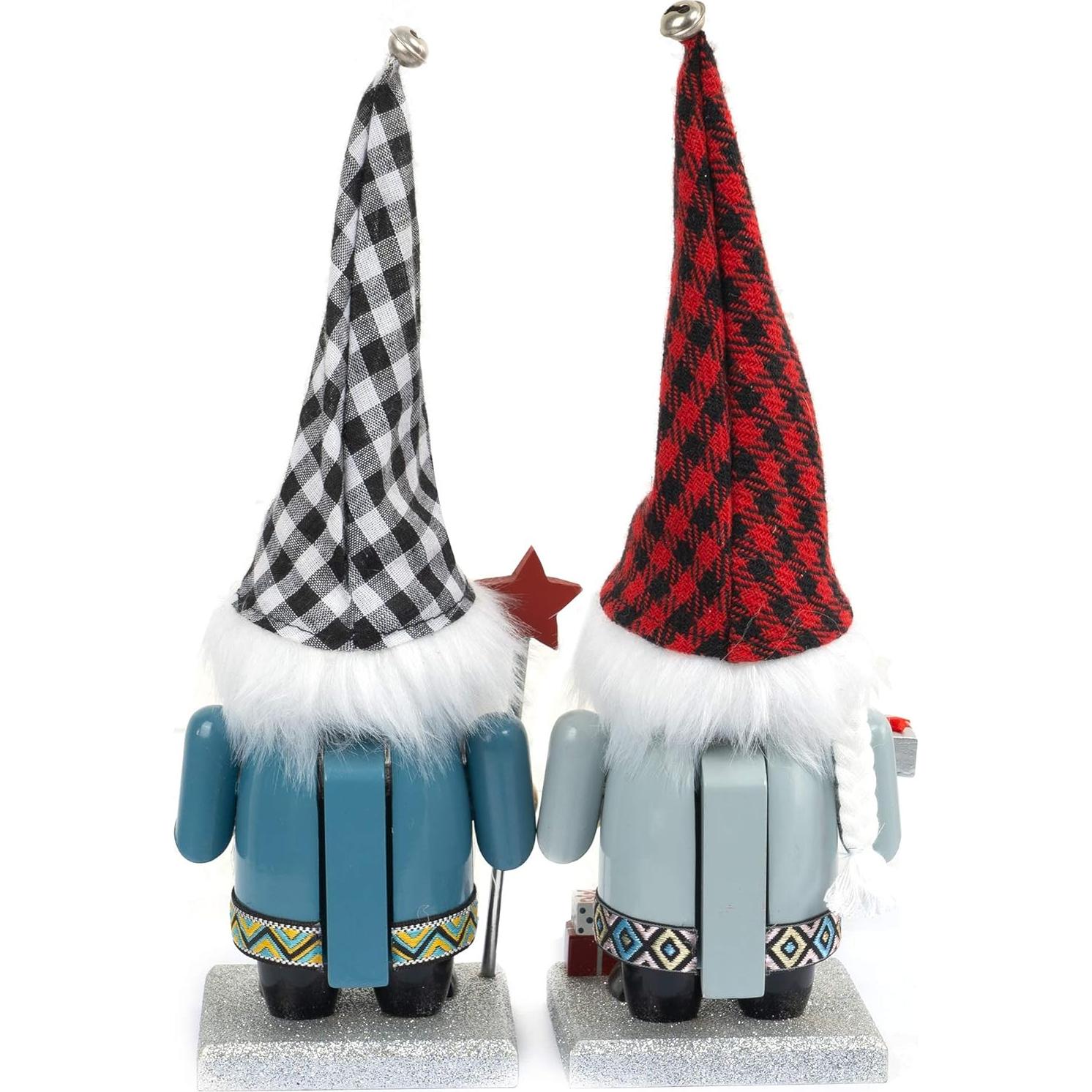 Adorno Navideño Cascanueces Funpeny 2 Gnomos 27.94 cm