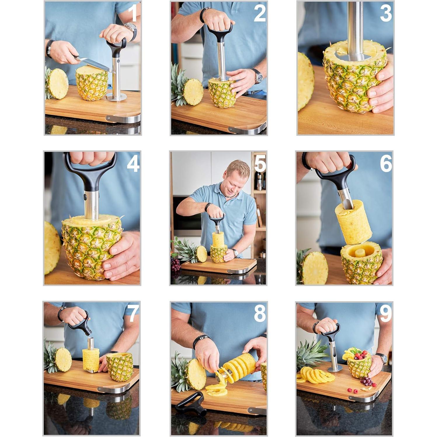 Cortador de Piña Rösle PRO Acero Inoxidable 27cm