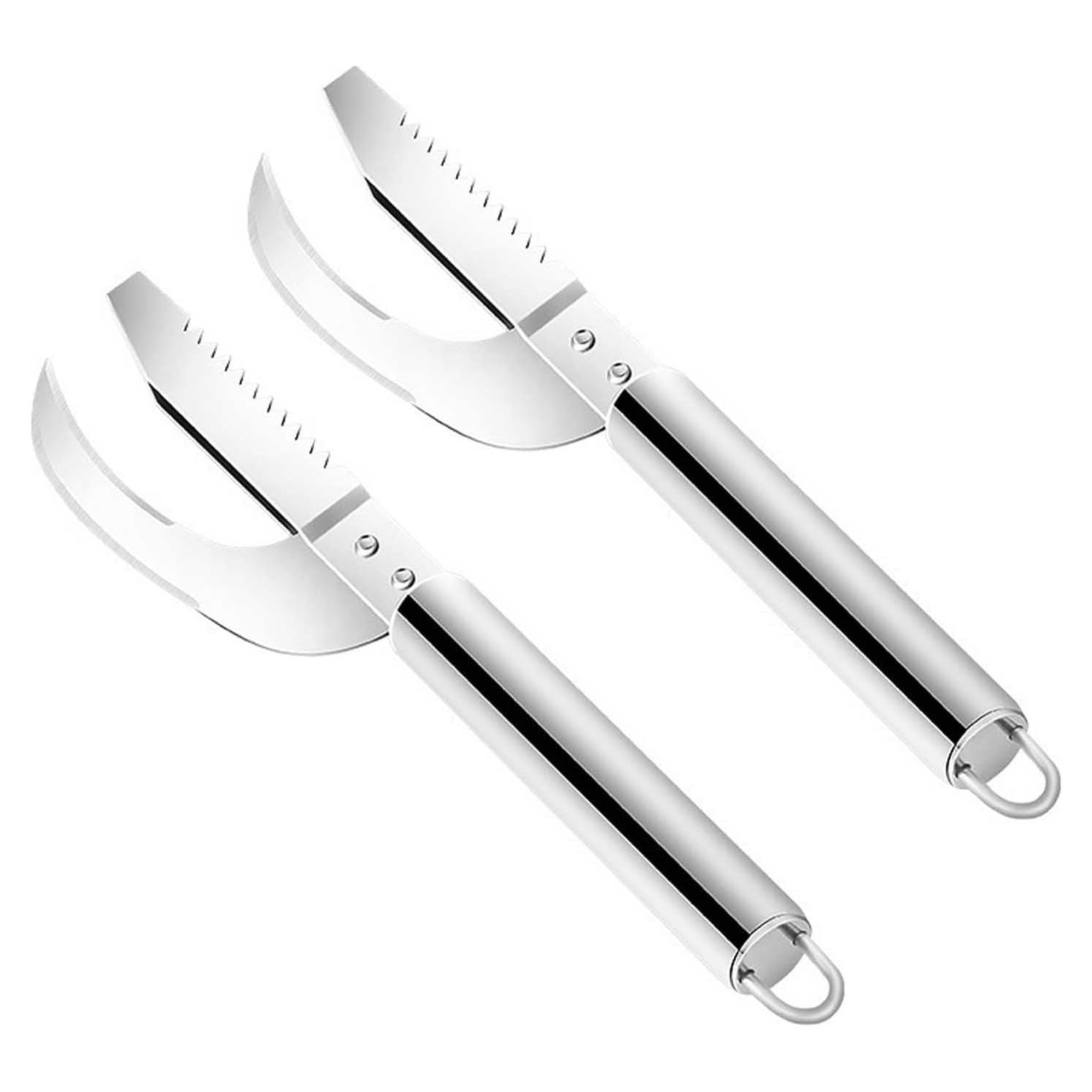 Removedor de escamas de pescado HENWAFX 3 en 1 acero inoxidable