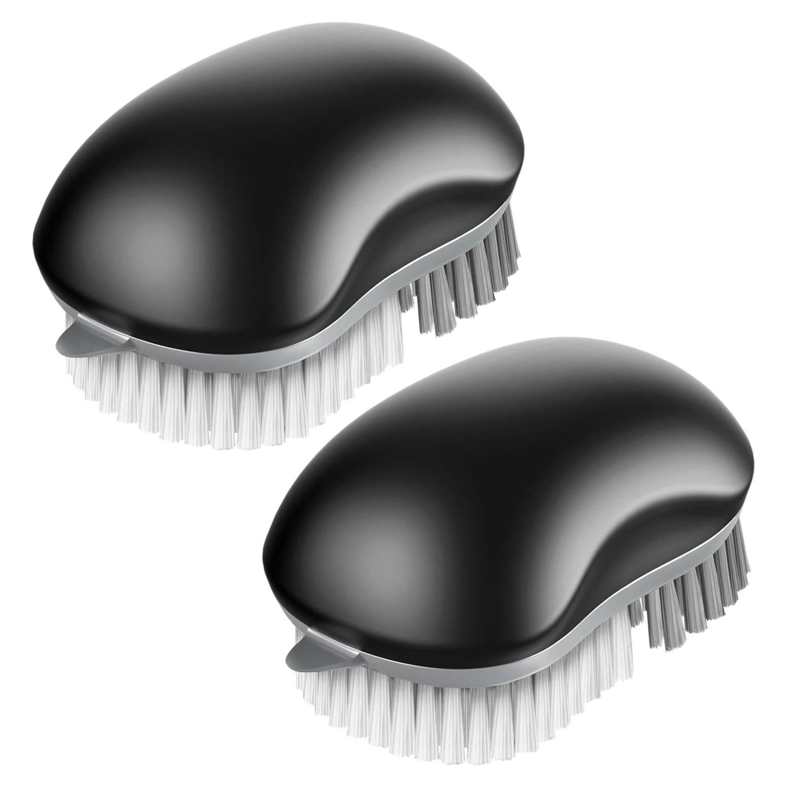 Cepillo de Limpieza de Frutas y Verduras MR.SIGA - Paquete de 2, Negro