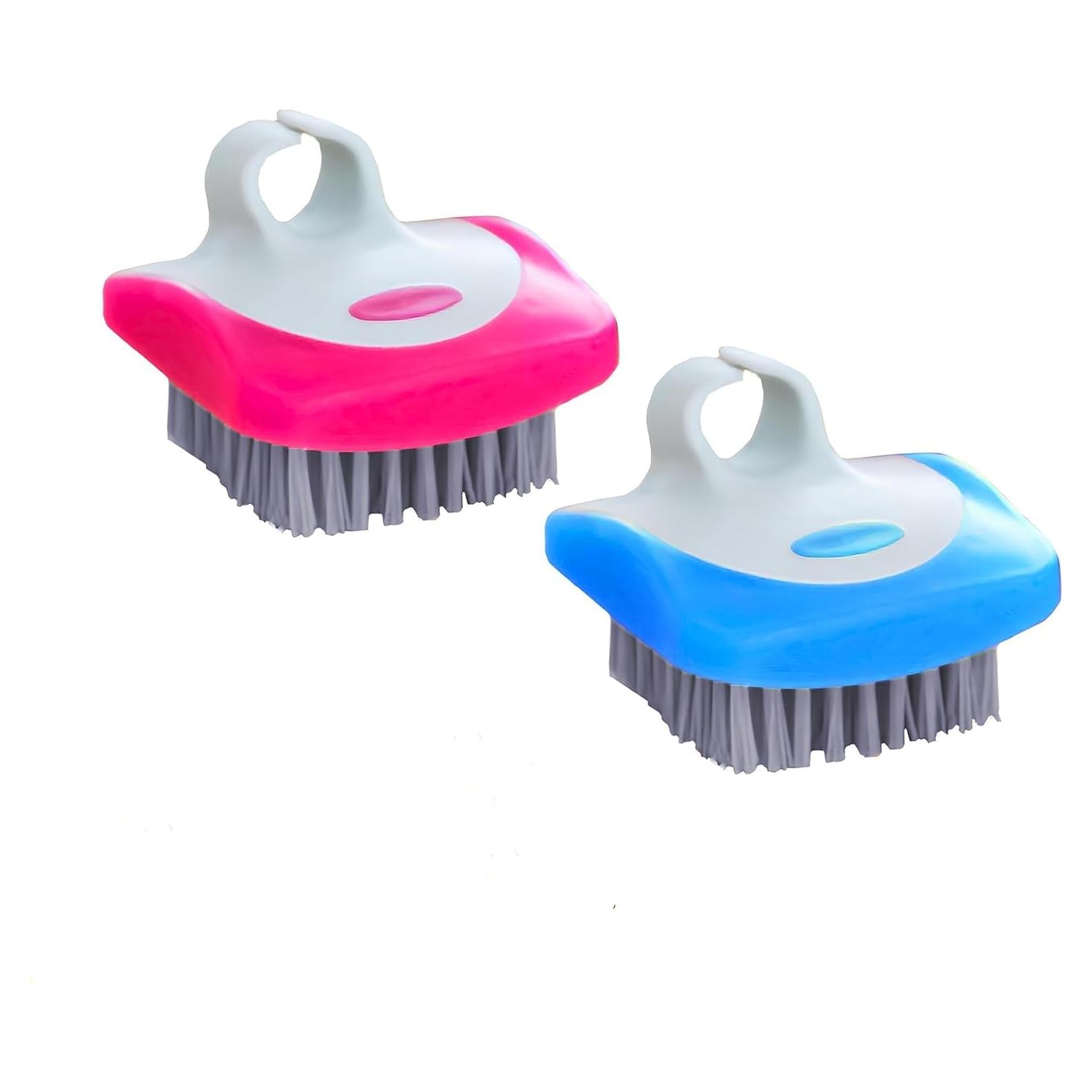 Cepillos de Verduras QUANXILXU 2 Pcs Limpiador Flexible