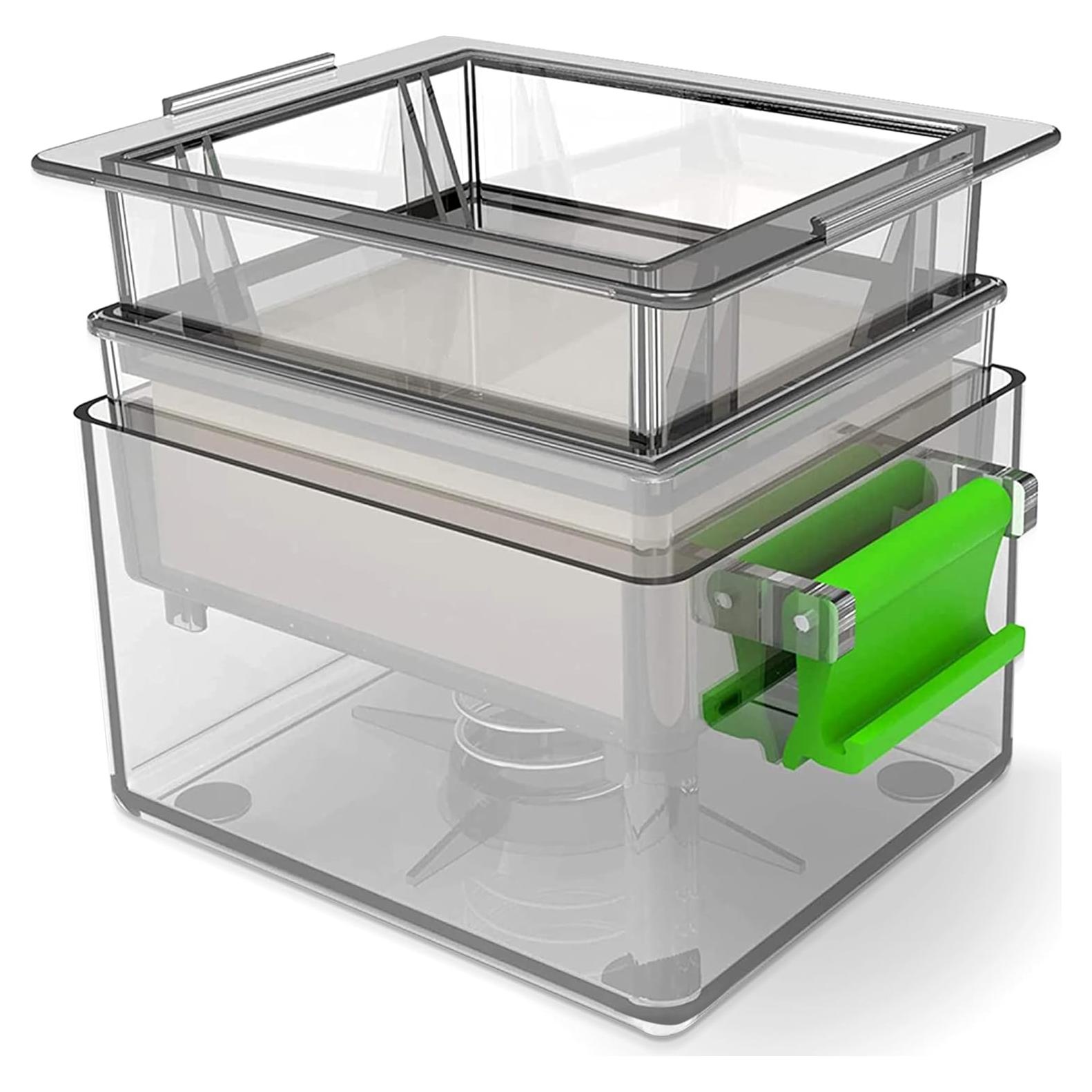 Prensa de Tofu Yarkor Ajustable 439g Libre de BPA Apta Lavavajillas