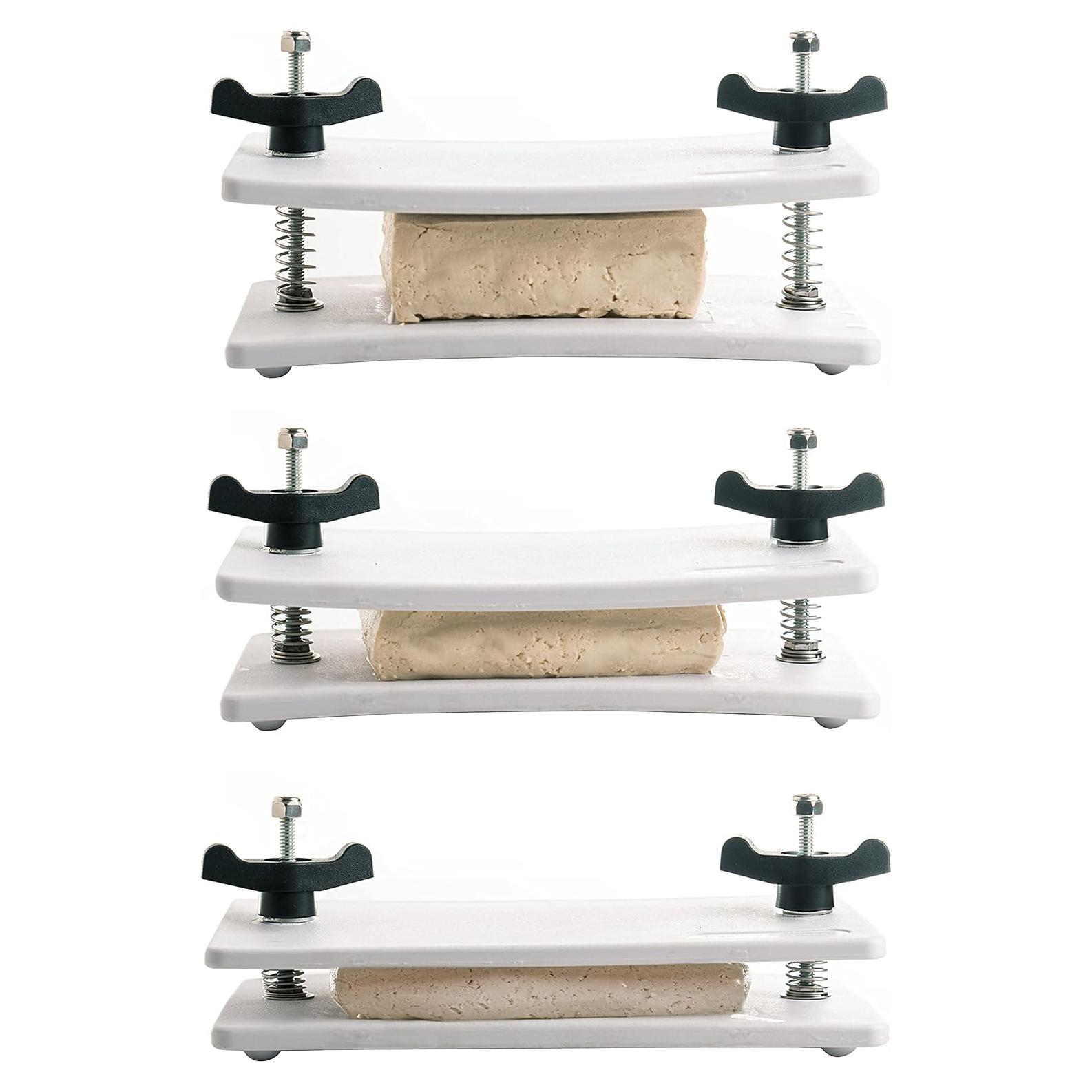 Prensa de Tofu Healthy Express - Placas Curvadas Premium 1.01kg