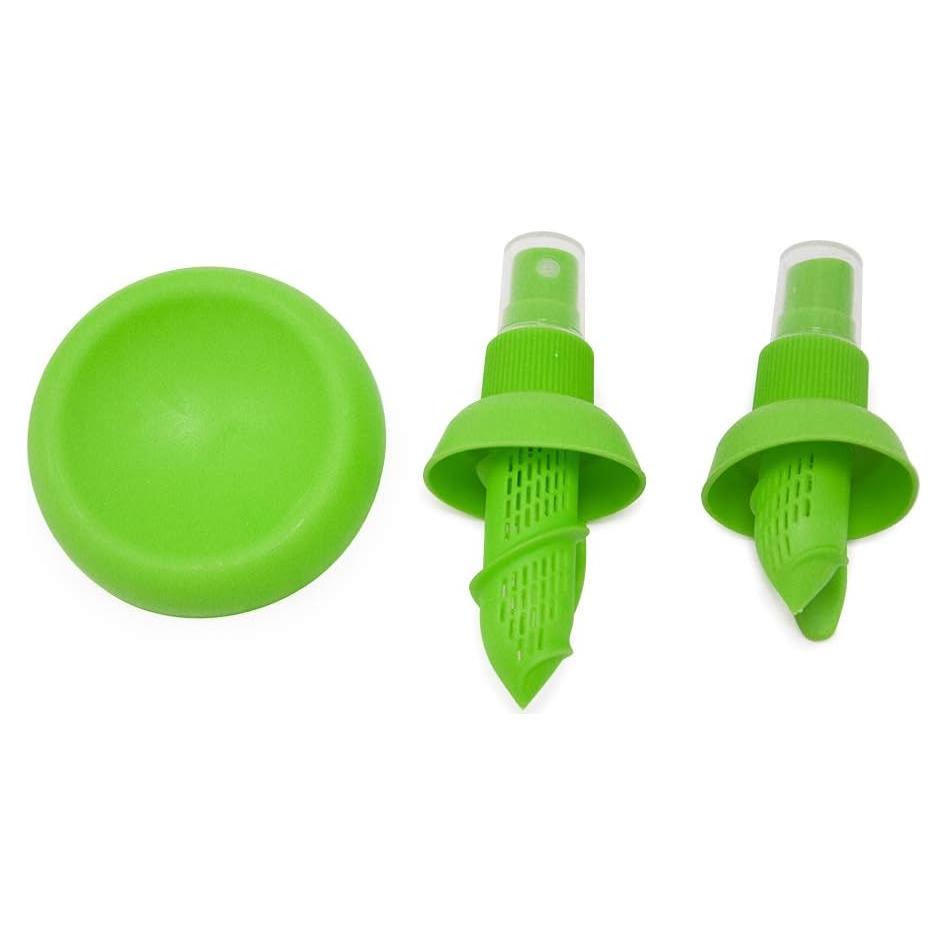 Kit de Pulverizador de Limón Maravillas de Weber 3 Pcs - Exprimidor de Cítricos y Spray para Verduras