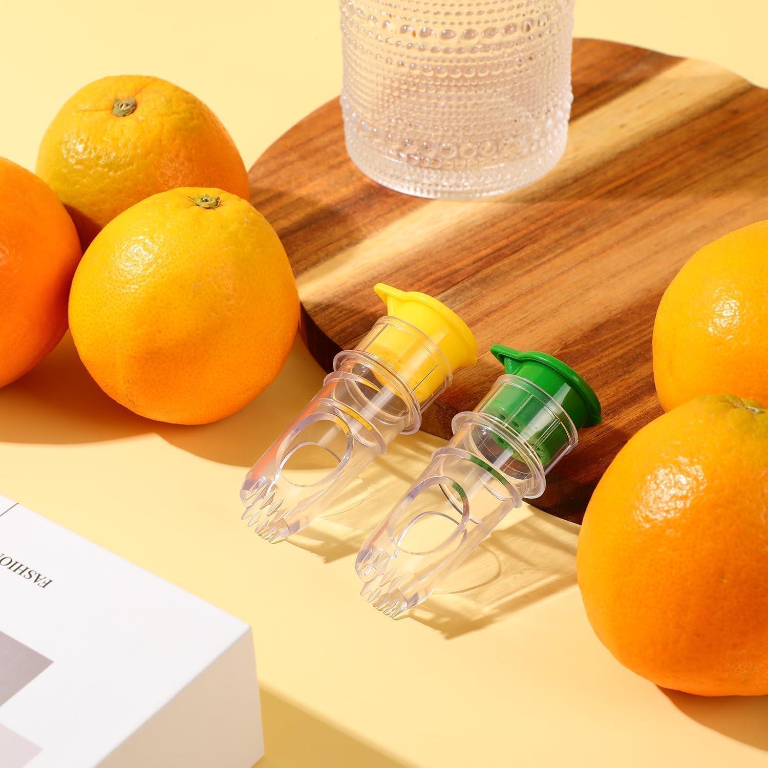 Juego de 2 exprimidores manuales Genérico para cítricos