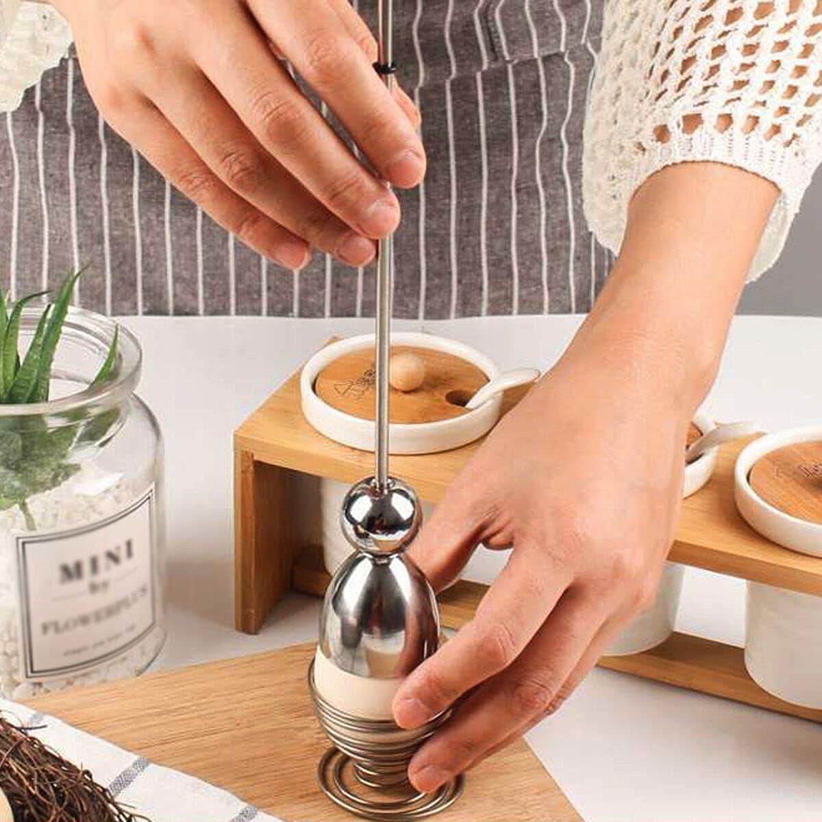 Cortador de Huevos SWETON de Acero Inoxidable - Manual