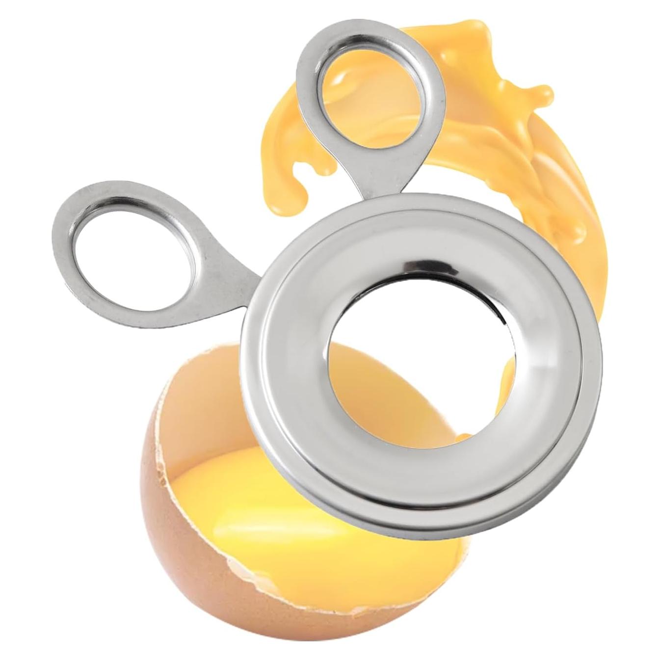 Cortador de Huevos Cocidos MayFancy de Acero Inoxidable 10x8.5cm