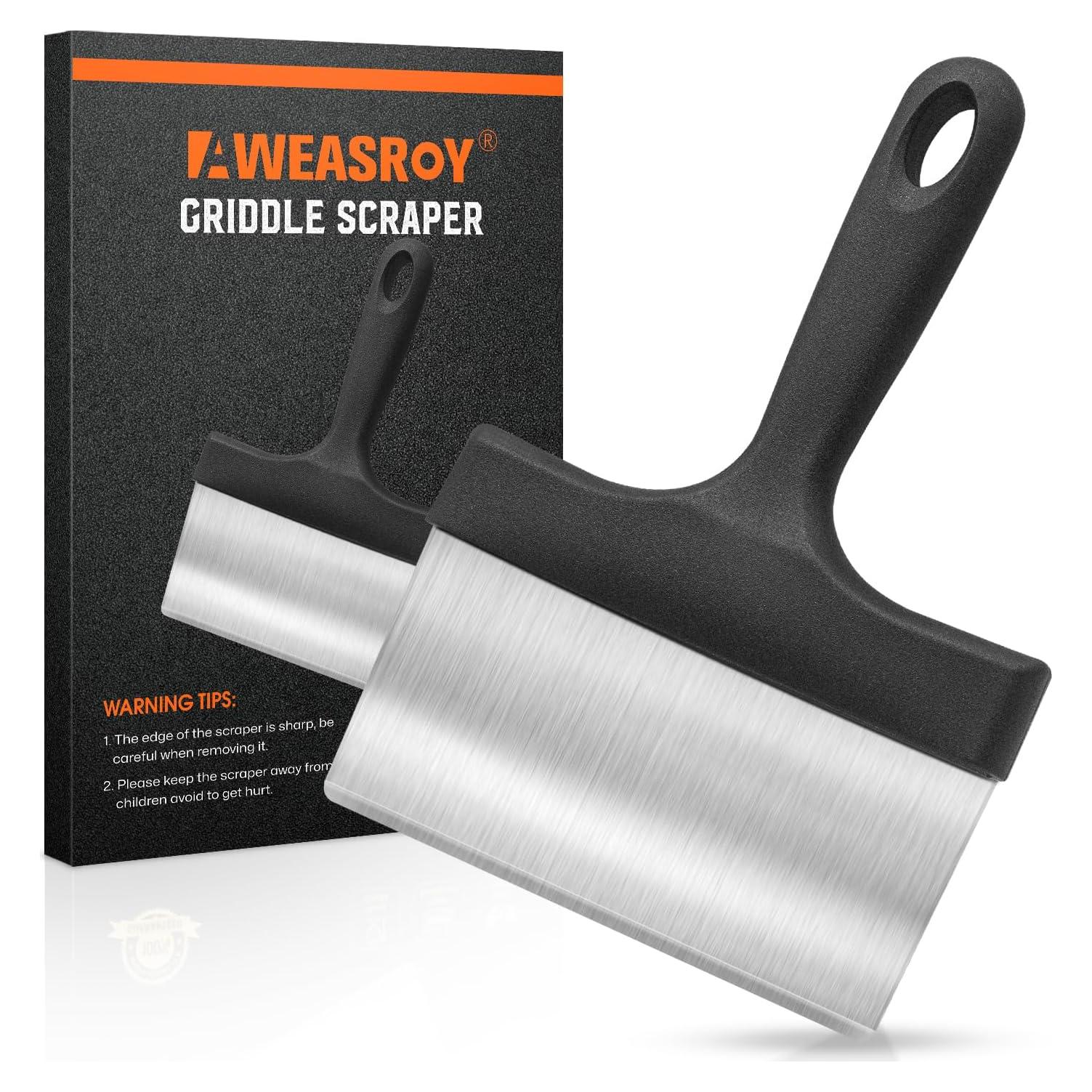 Raspador de Parrilla AWEASROY Acero Inoxidable 12.7 cm