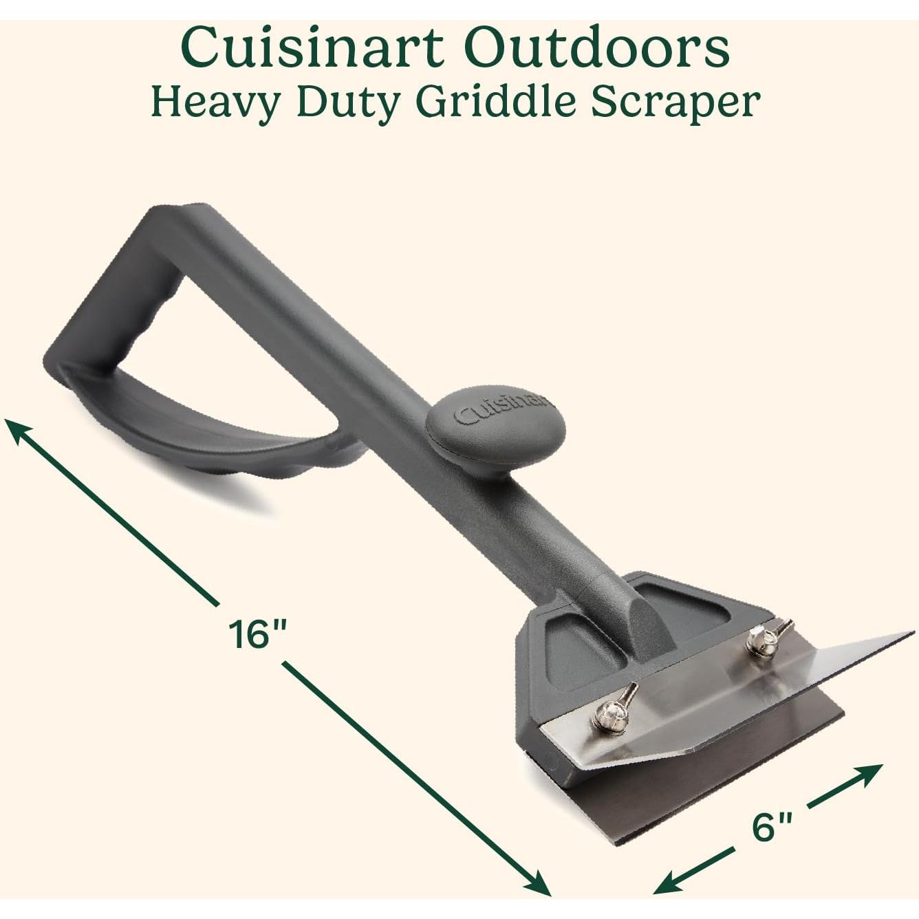 Raspador de Plancha Cuisinart CCB-500 Acero Inoxidable 15.24 cm