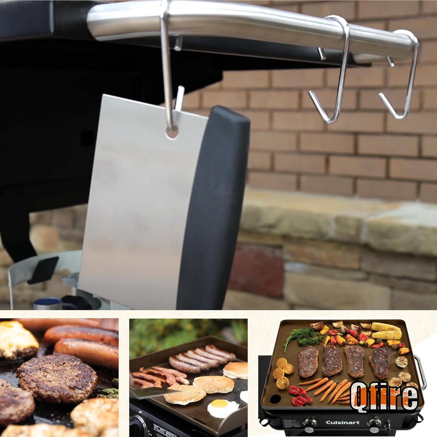 Raspador de Plancha Qfire GS-01 Acero Inoxidable 15.24 cm