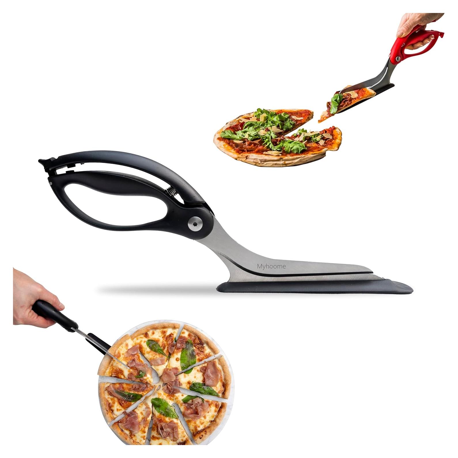 Tijeras para Pizza MyHoome Antiadherentes de Acero Inoxidable
