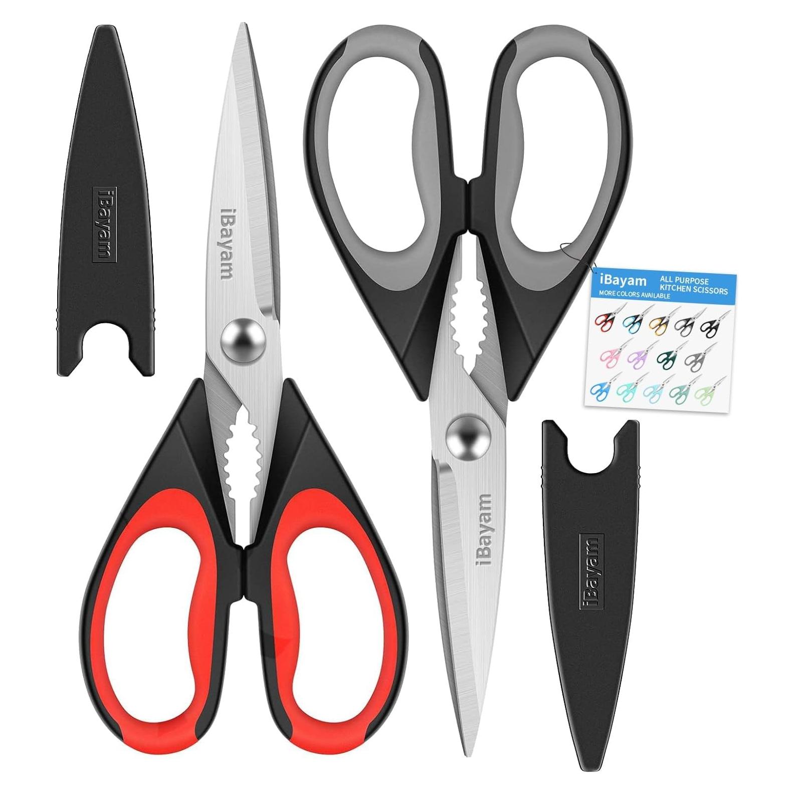 Tijeras de Cocina iBayam Set de 2 Acero Inoxidable 22 cm