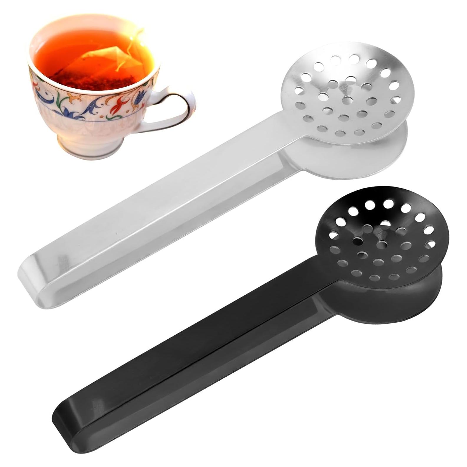 Pinzas para Bolsas de Té Gosknor Acero Inoxidable 2 Piezas