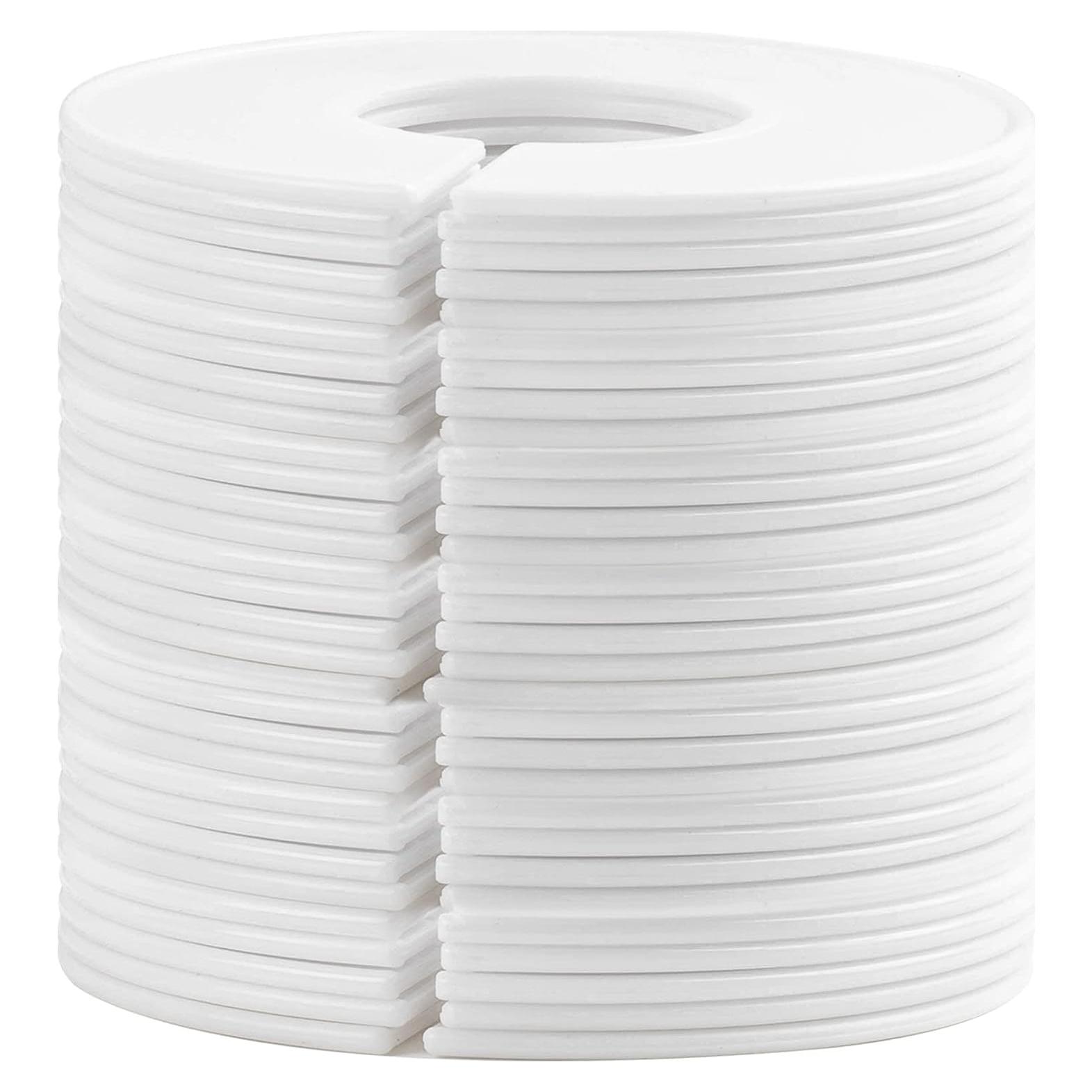 30 Divisores de Closet Blancos para Ropa - Organizador Infantil