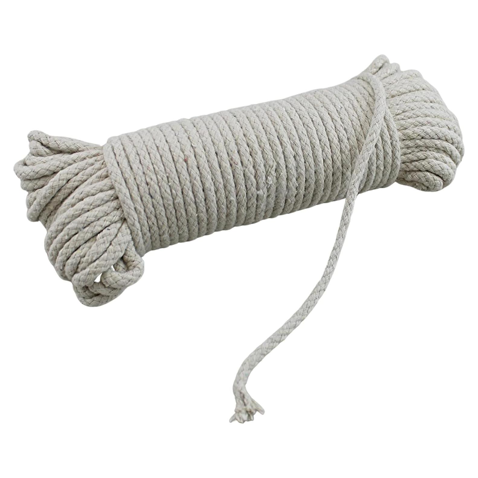 Cuerda de Algodón Trenzada 30.48m Dependable Alta Resistencia