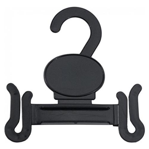 Perchas de Sandalias Plástico Negro NAHANCO JLP256 9.8 cm - 500 Unidades