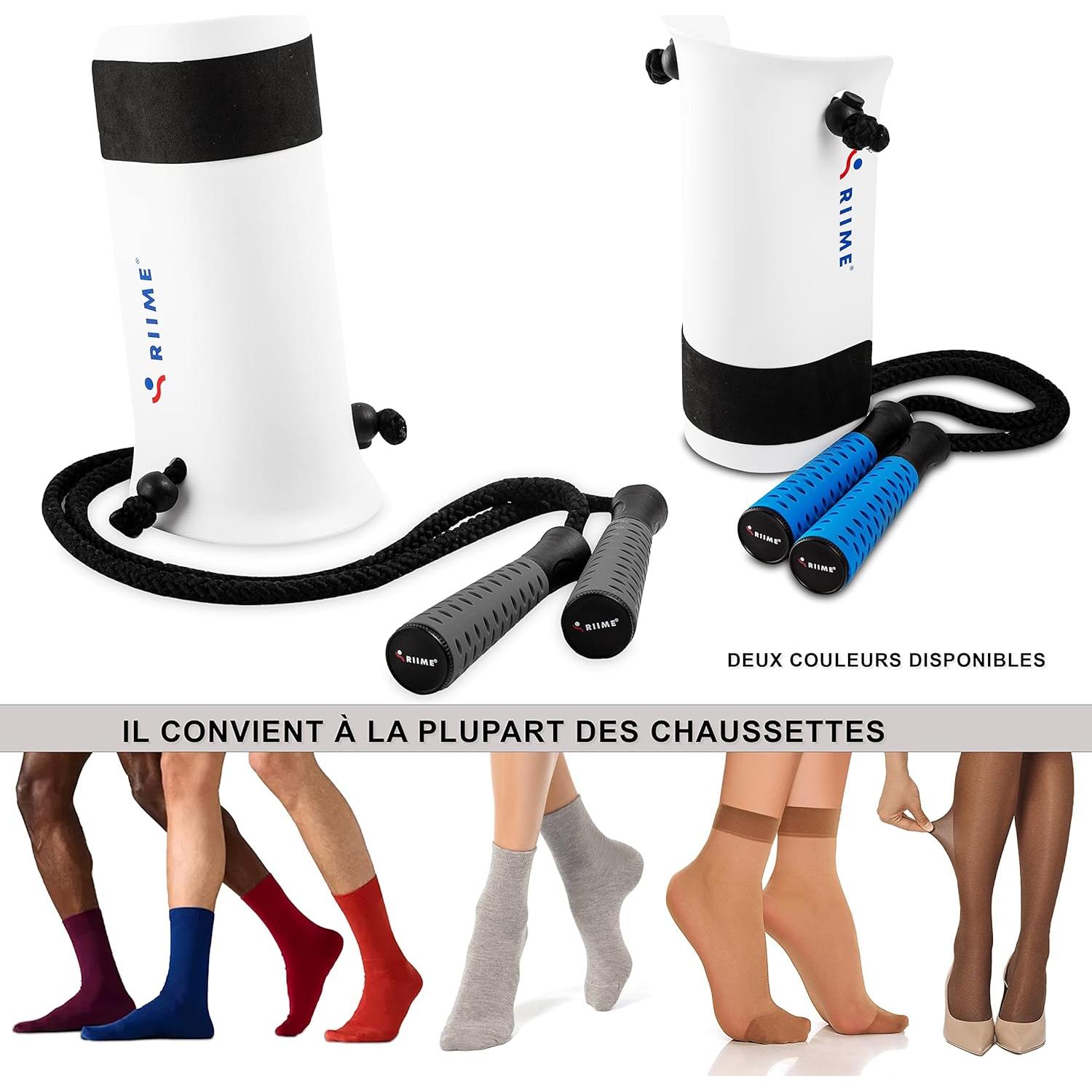 Ayuda para Ponerse Calcetines Ergonomica riime - Gris