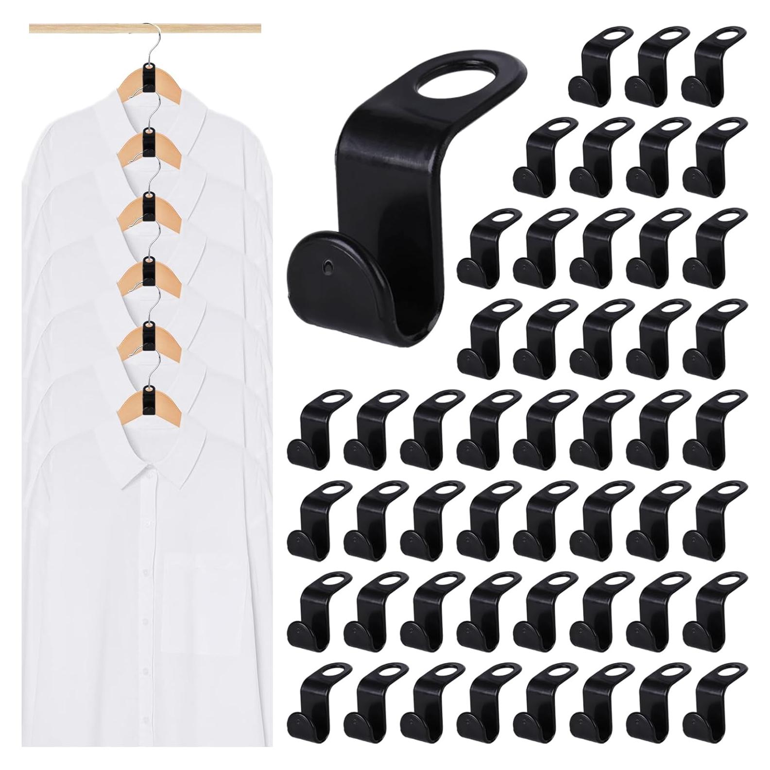 Ganchos Conectores de Ropa MCPINKY 50PCS Ahorra Espacio