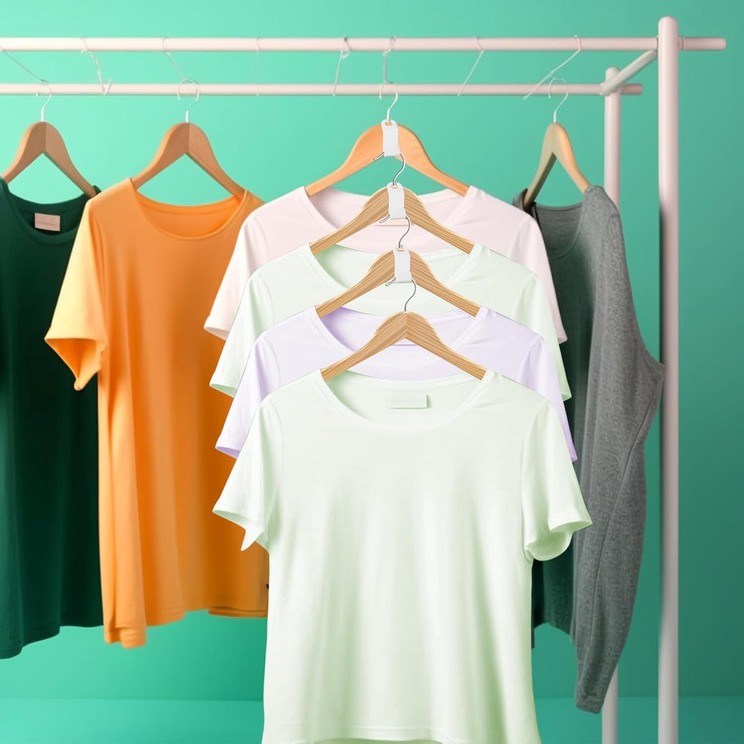 Ganchos Conectores para Perchas HexinYigjly - 50 Clips Ahorradores de Espacio