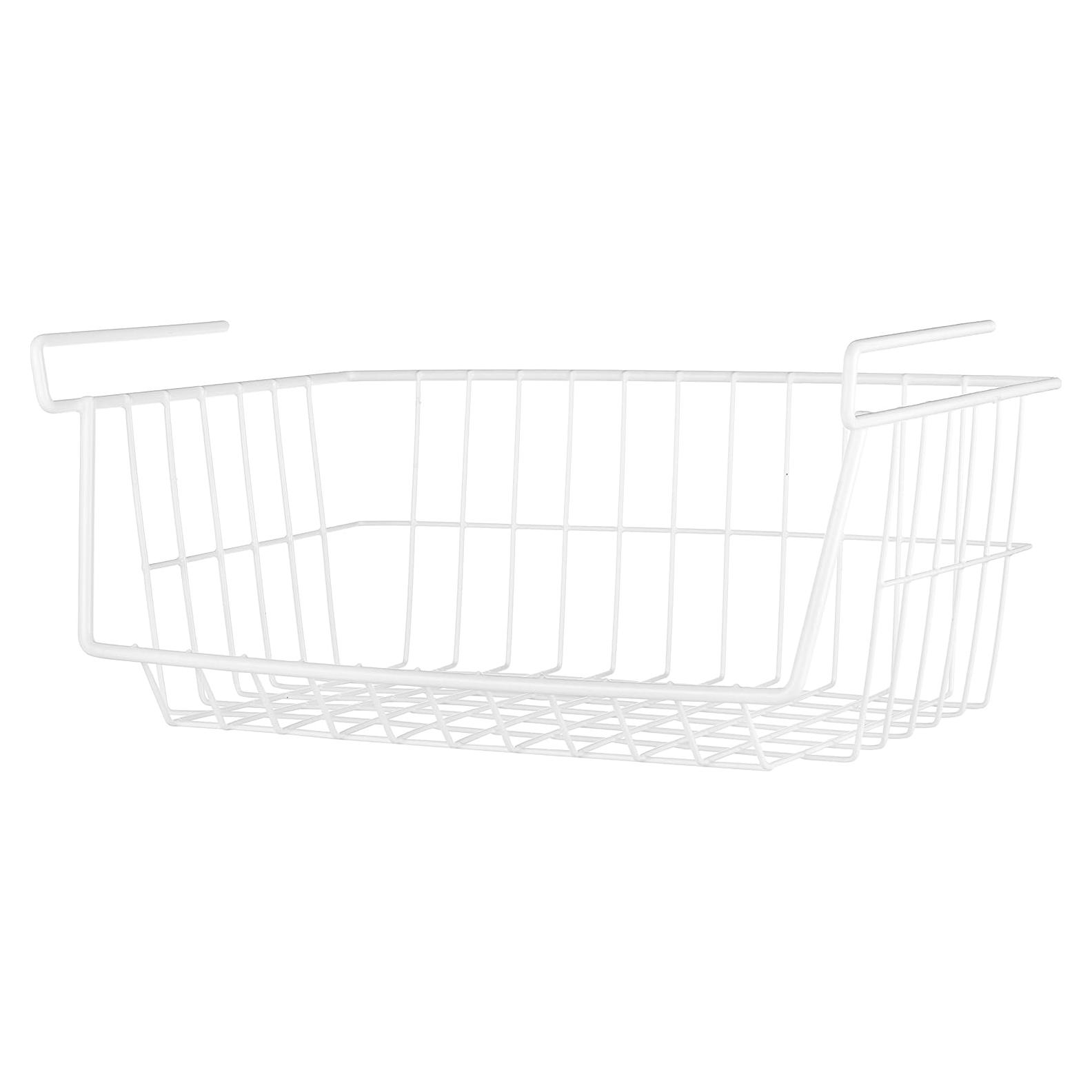 Cesta de Alambre Blanca Whitmor 40.6x25.4x17.8 cm