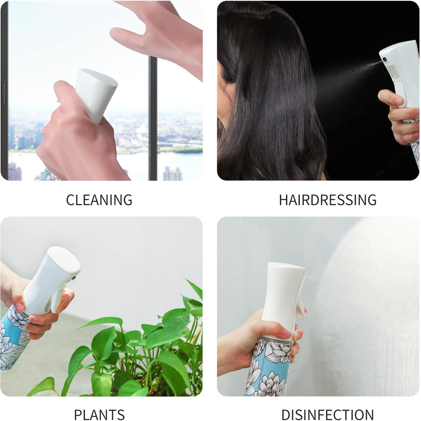 Botella Spray para Cabello Shu Mizara 140g Rosa - Nebulización