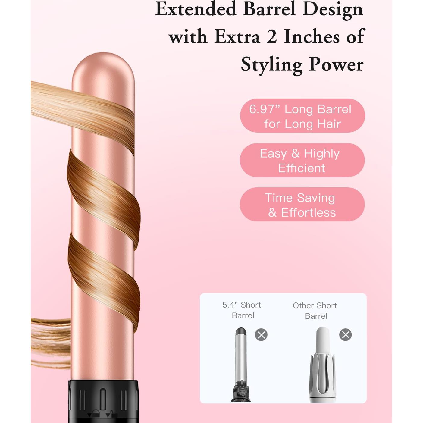 Juego de Varitas de Rizado Intercambiables BESTOPE PRO 6 en 1