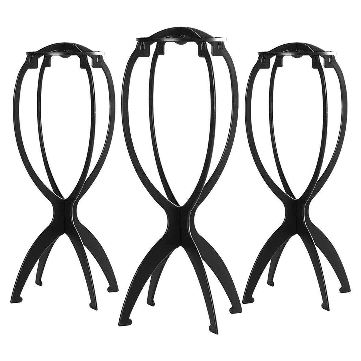 Soporte para Pelucas Dreamlover Negro 36 cm - Paquete de 3