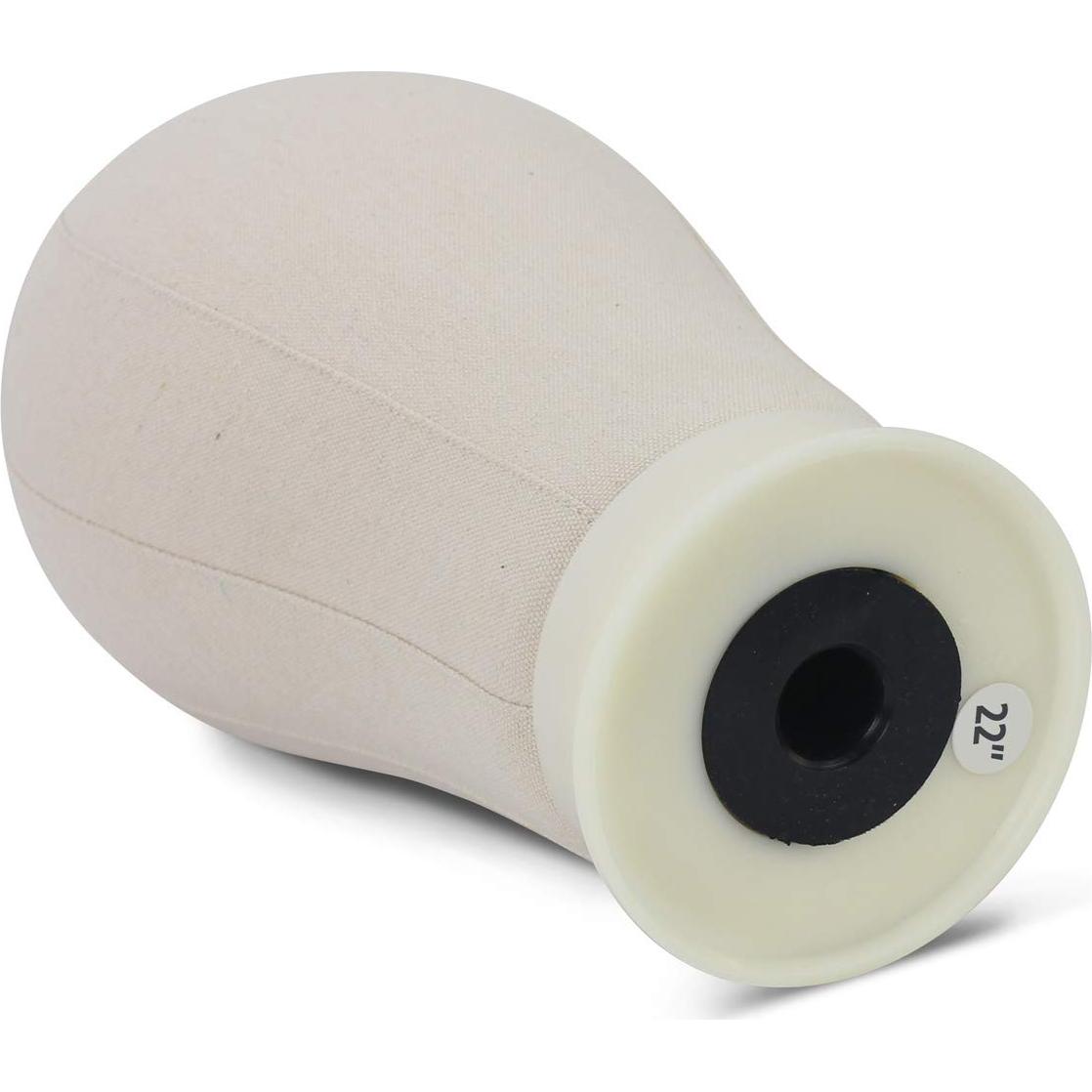 Cabeza de Bloque de Lona Eerya 22 Pulgadas Marrón Claro